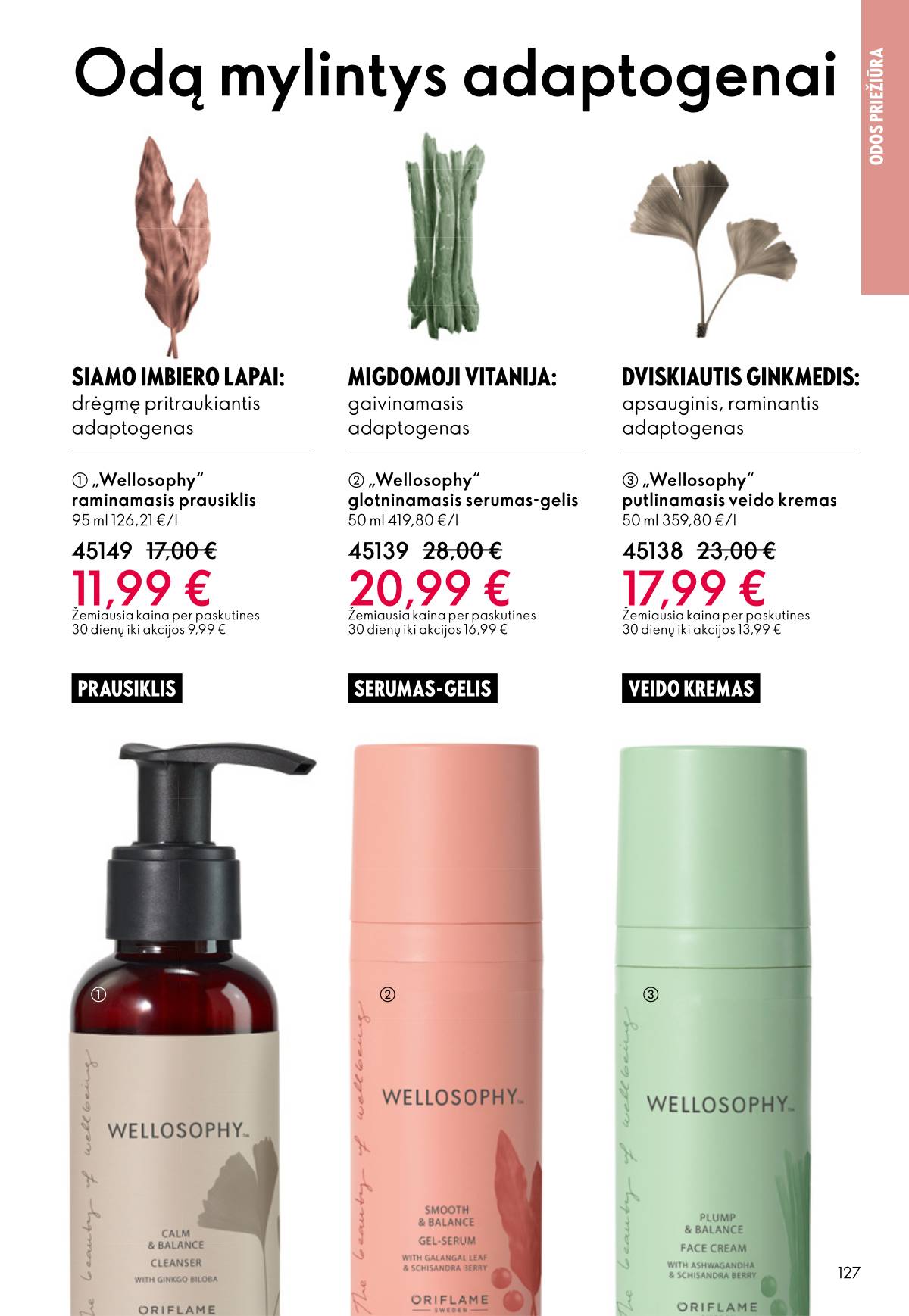 Oriflame - Oriflame akcijų katalogas 127 puslapis