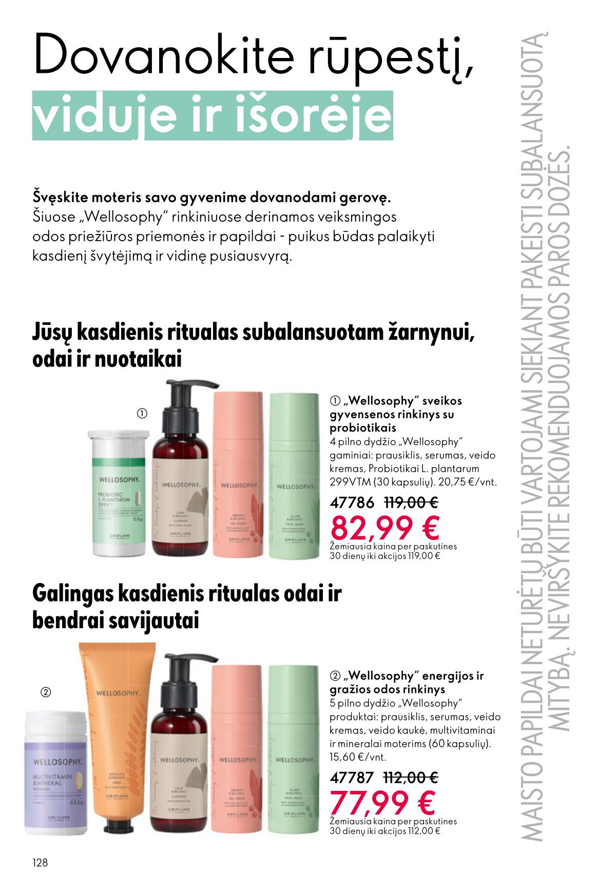 Oriflame - Oriflame akcijų katalogas 128 puslapis
