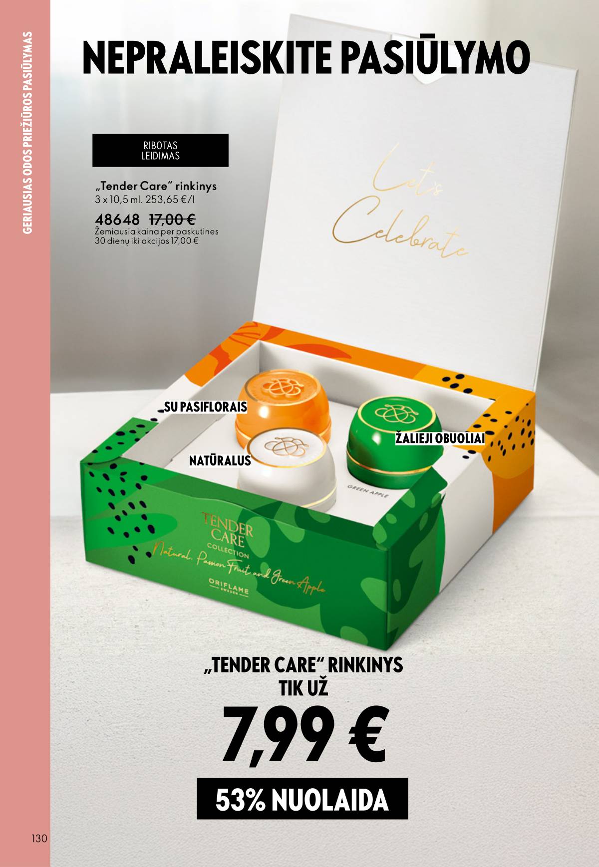 Oriflame - Oriflame akcijų katalogas 130 puslapis