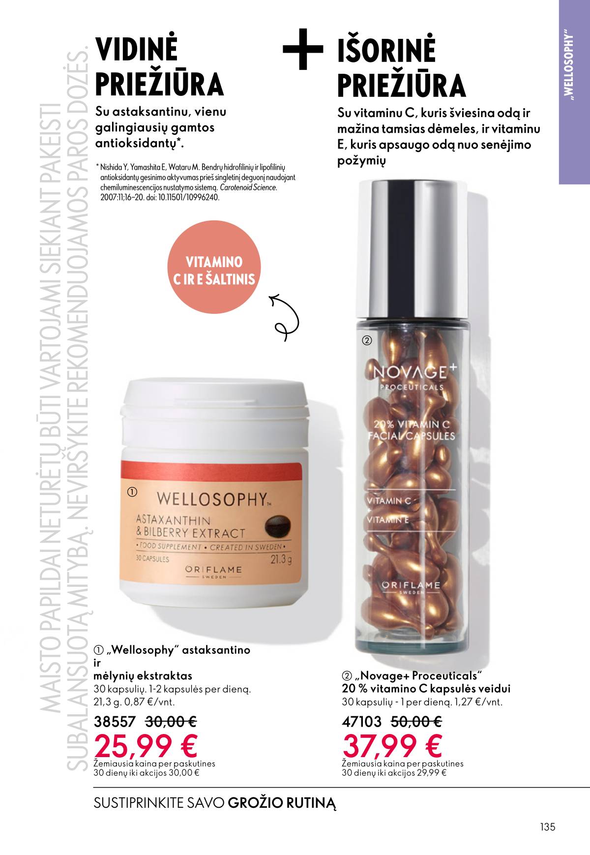 Oriflame - Oriflame akcijų katalogas 135 puslapis