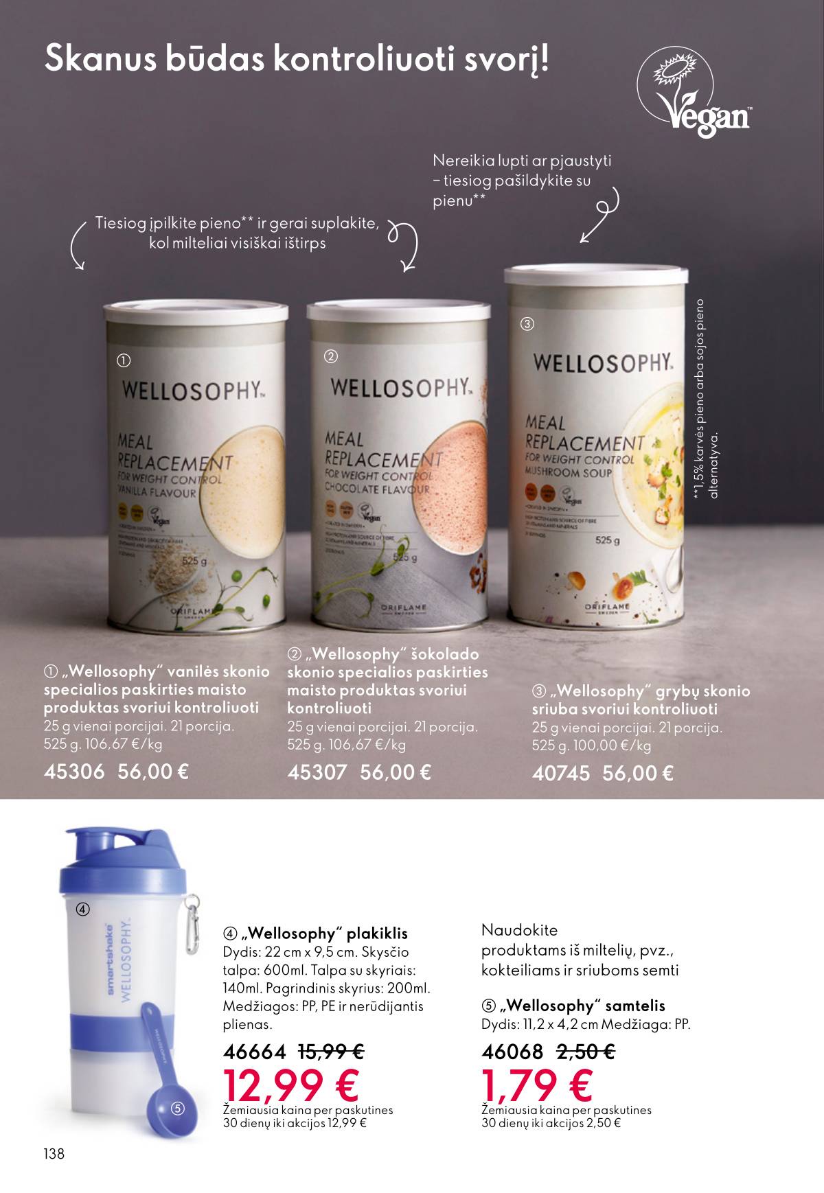 Oriflame - Oriflame akcijų katalogas 138 puslapis