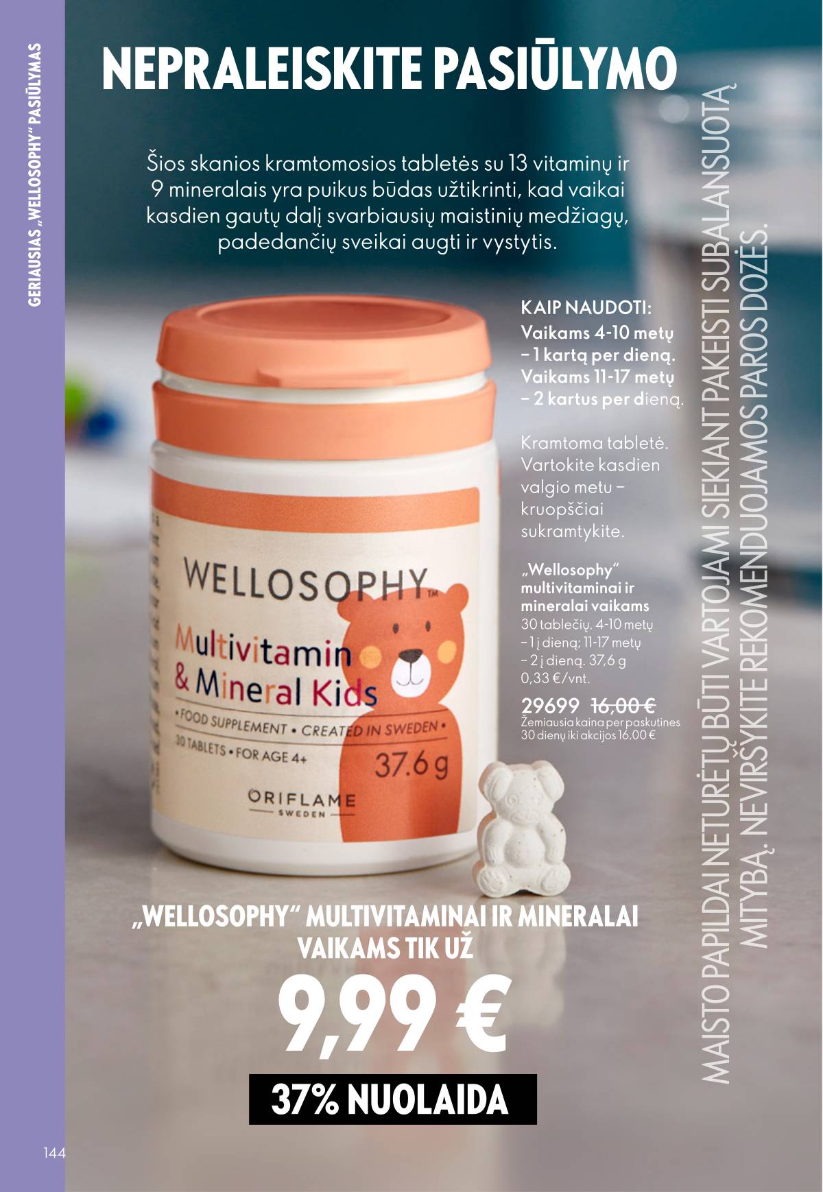 Oriflame - Oriflame akcijų katalogas 144 puslapis