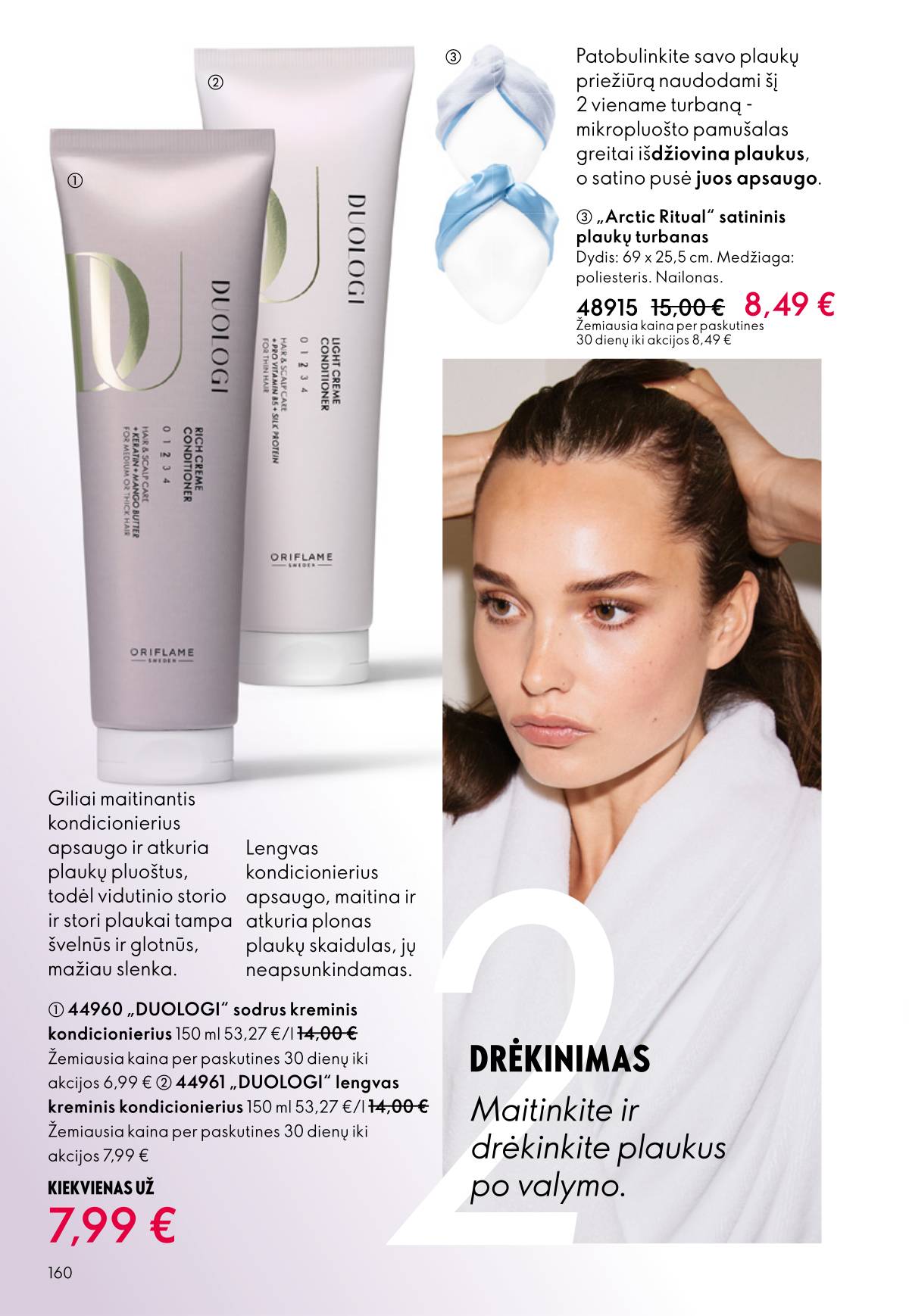 Oriflame - Oriflame akcijų katalogas 160 puslapis