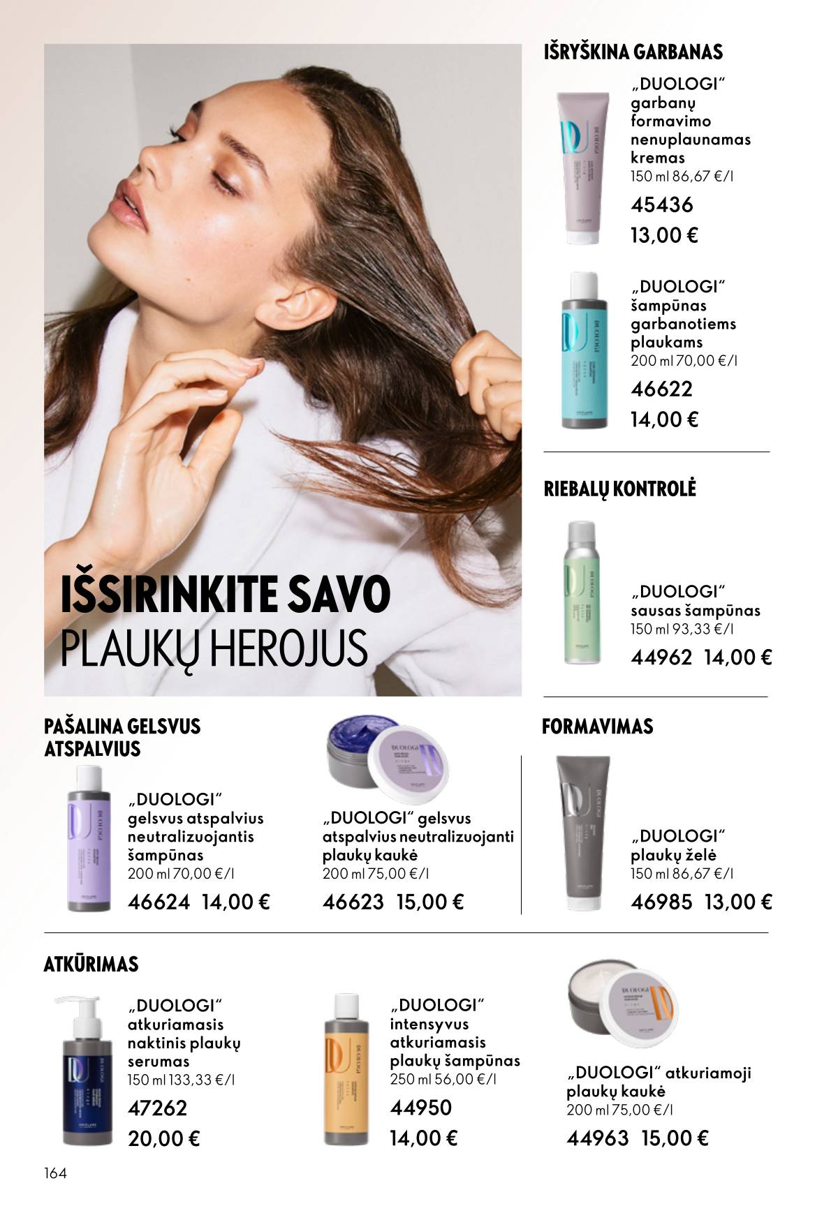 Oriflame - Oriflame akcijų katalogas 164 puslapis