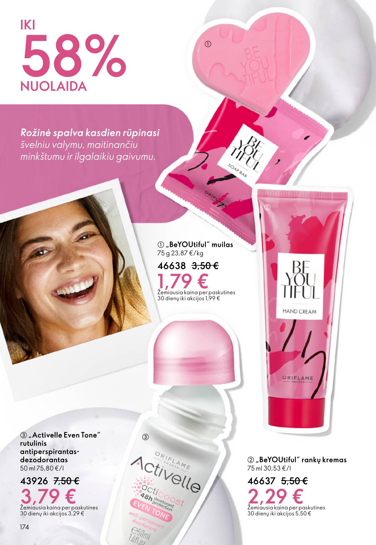 Oriflame - Oriflame akcijų katalogas 174 puslapis