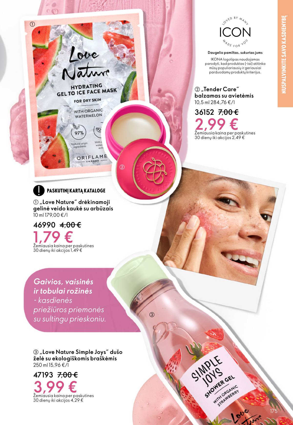 Oriflame - Oriflame akcijų katalogas 175 puslapis