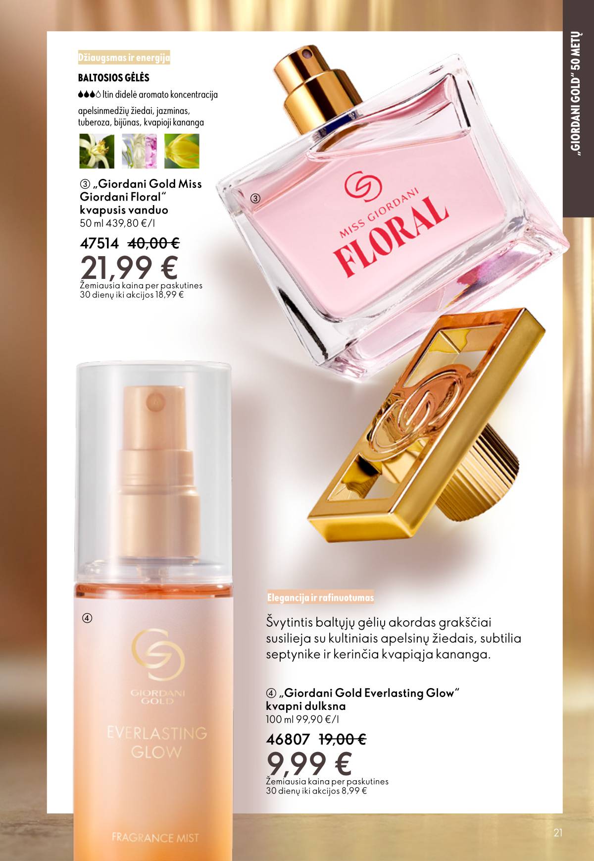 Oriflame - Oriflame akcijų katalogas 21 puslapis