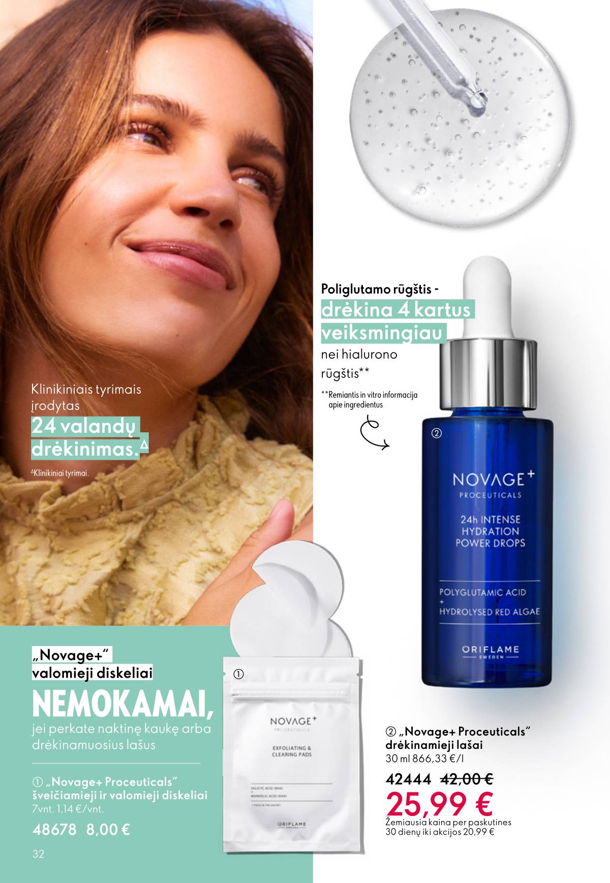 Oriflame - Oriflame akcijų katalogas 32 puslapis