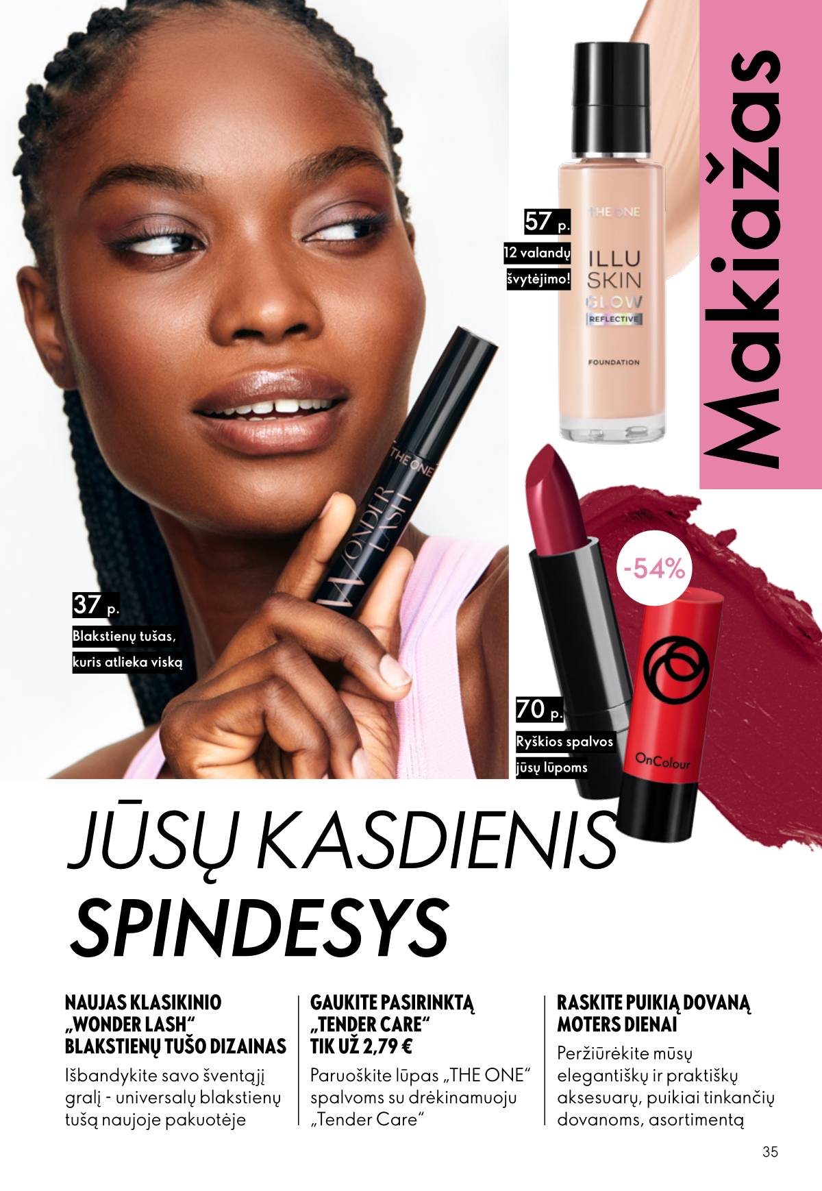 Oriflame - Oriflame akcijų katalogas 35 puslapis