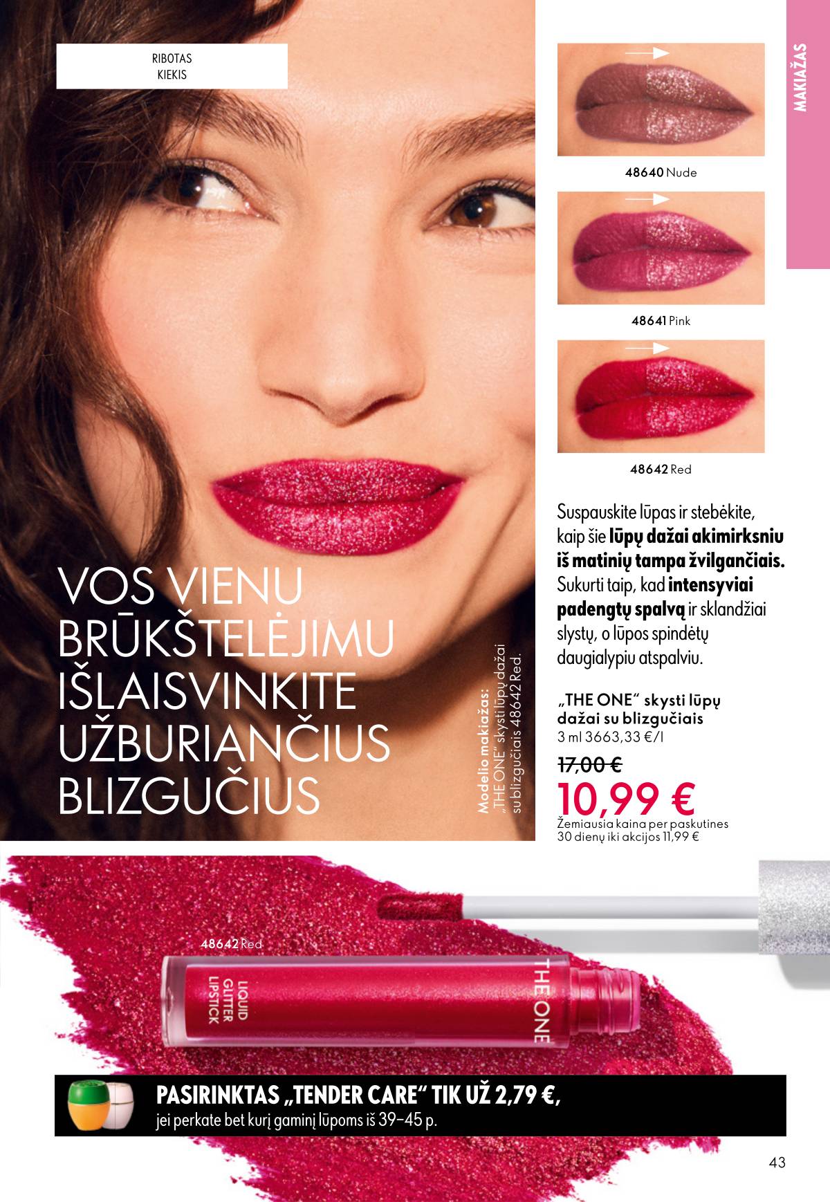 Oriflame - Oriflame akcijų katalogas 43 puslapis