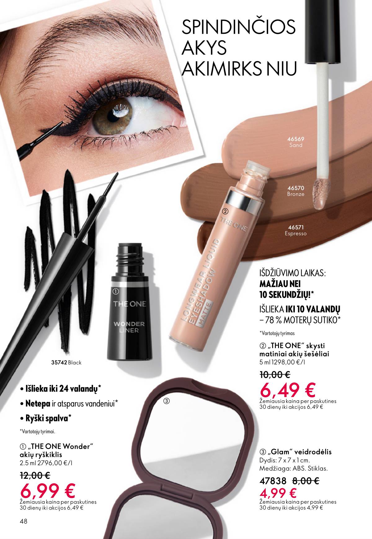 Oriflame - Oriflame akcijų katalogas 48 puslapis