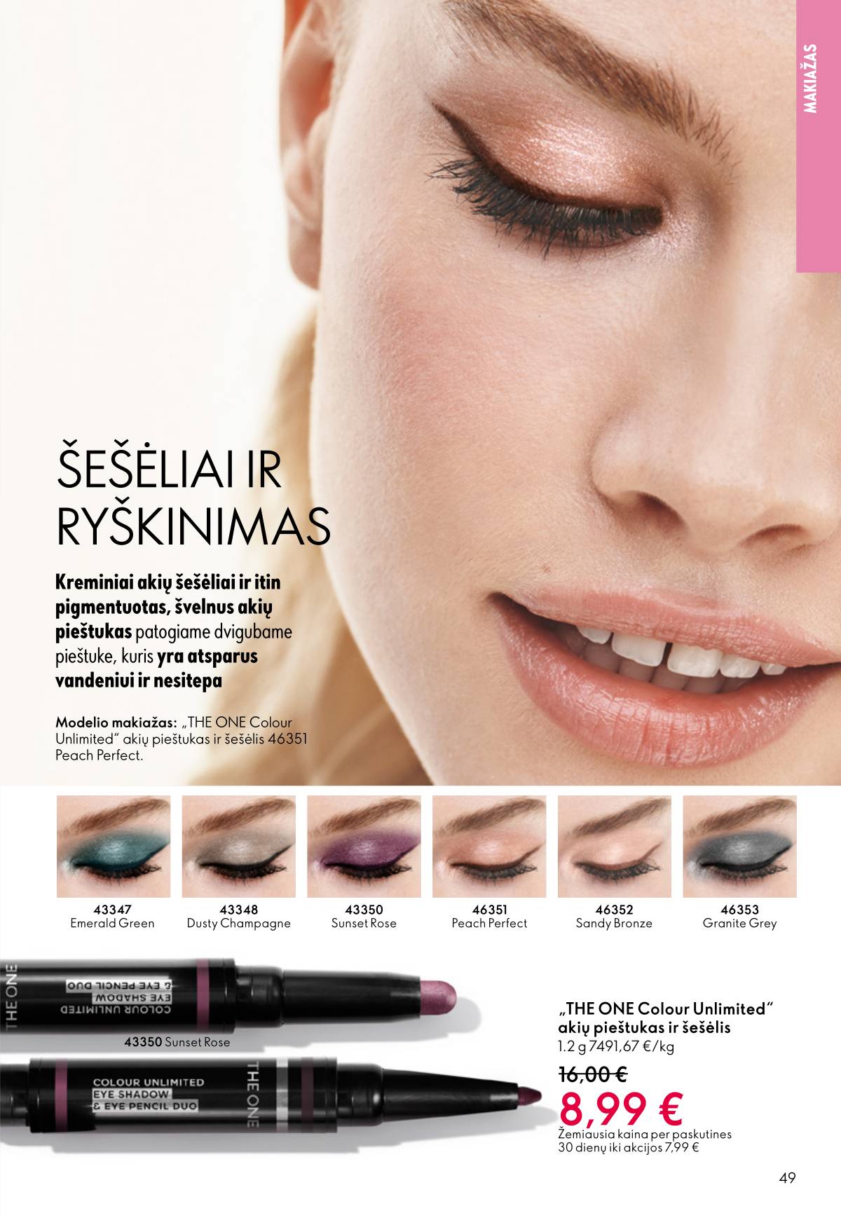 Oriflame - Oriflame akcijų katalogas 49 puslapis