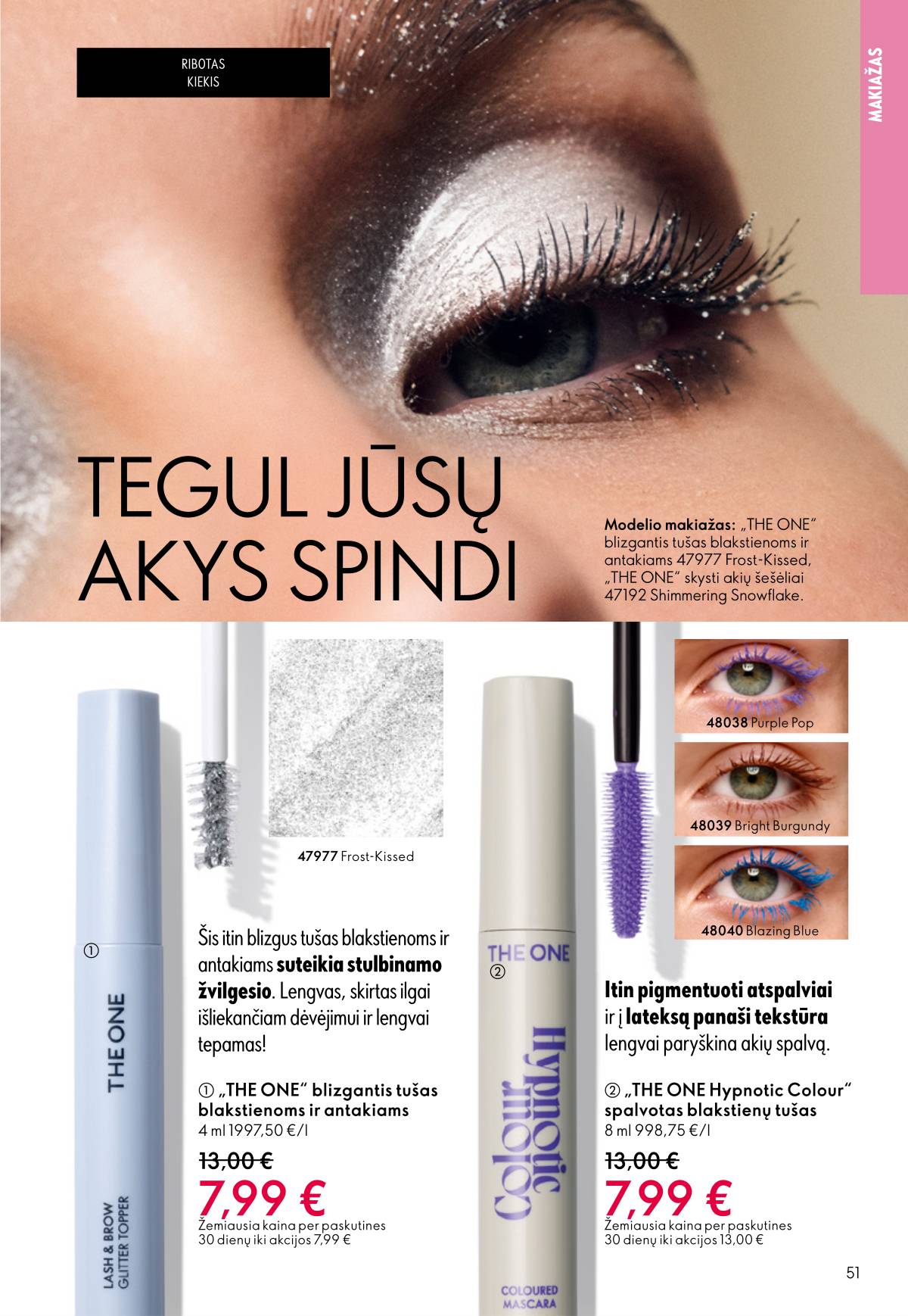 Oriflame - Oriflame akcijų katalogas 51 puslapis