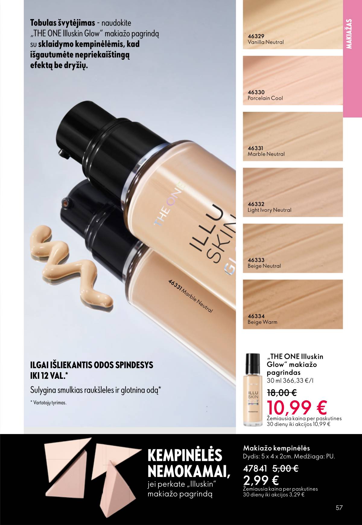 Oriflame - Oriflame akcijų katalogas 57 puslapis