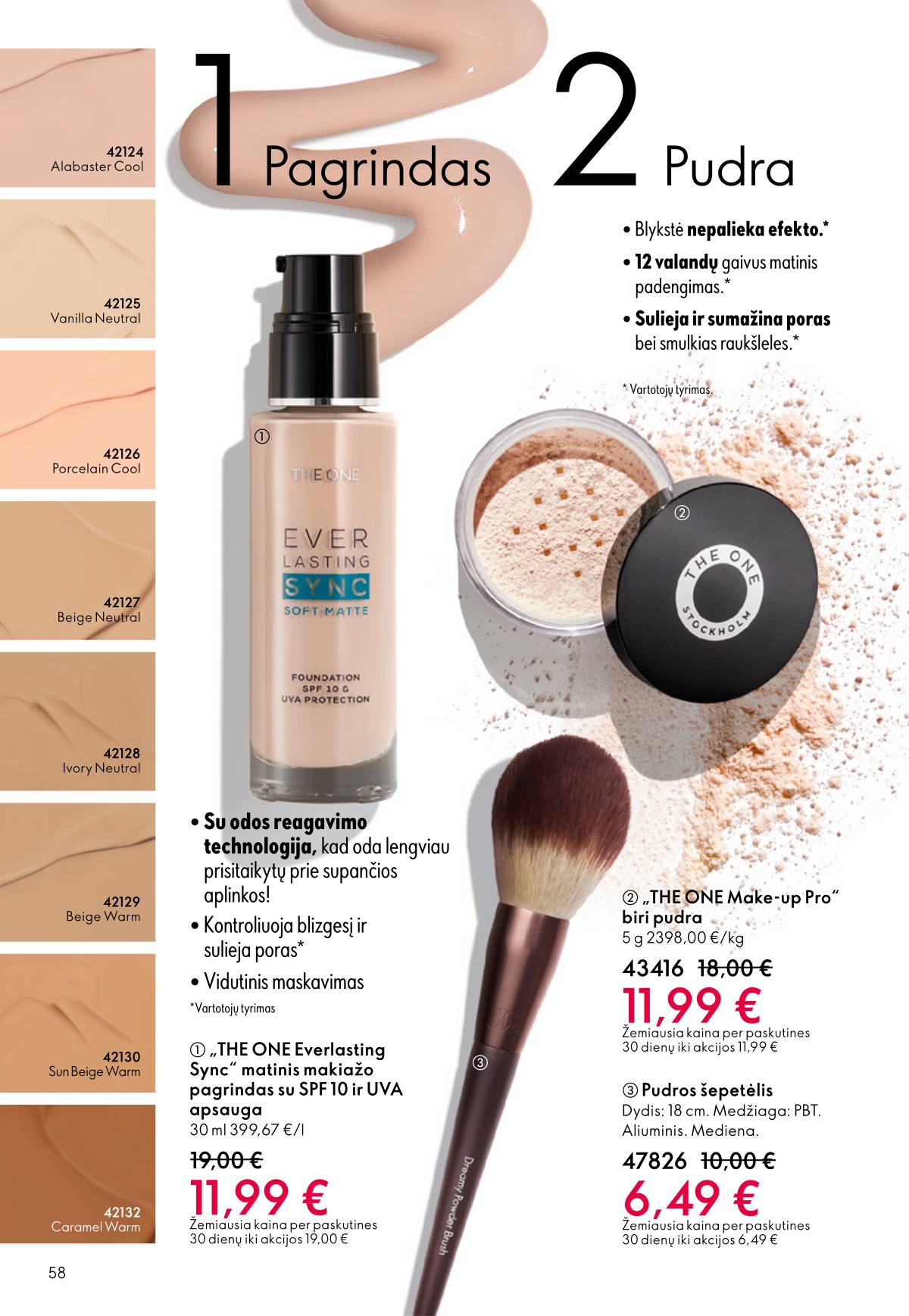 Oriflame - Oriflame akcijų katalogas 58 puslapis