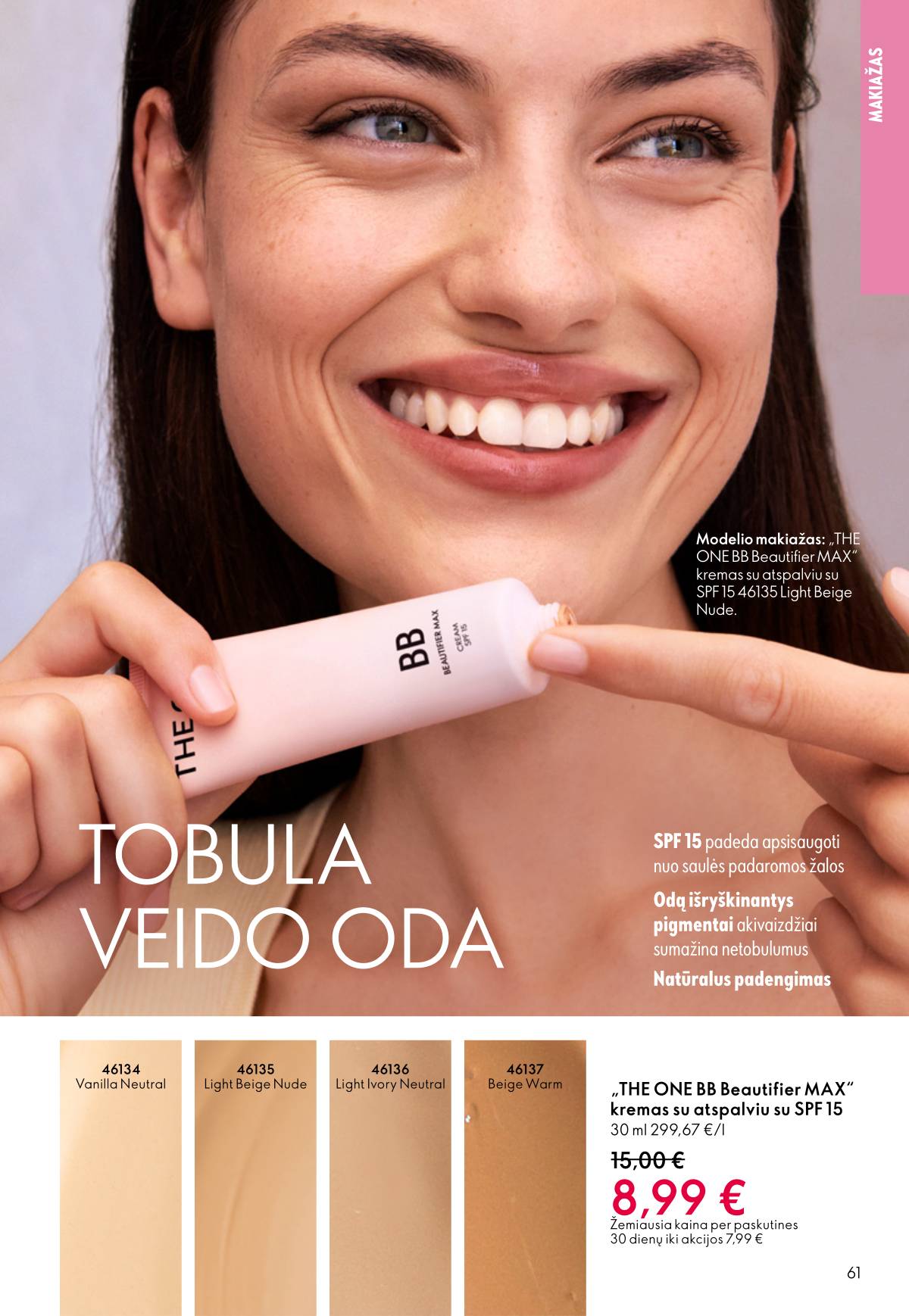 Oriflame - Oriflame akcijų katalogas 61 puslapis