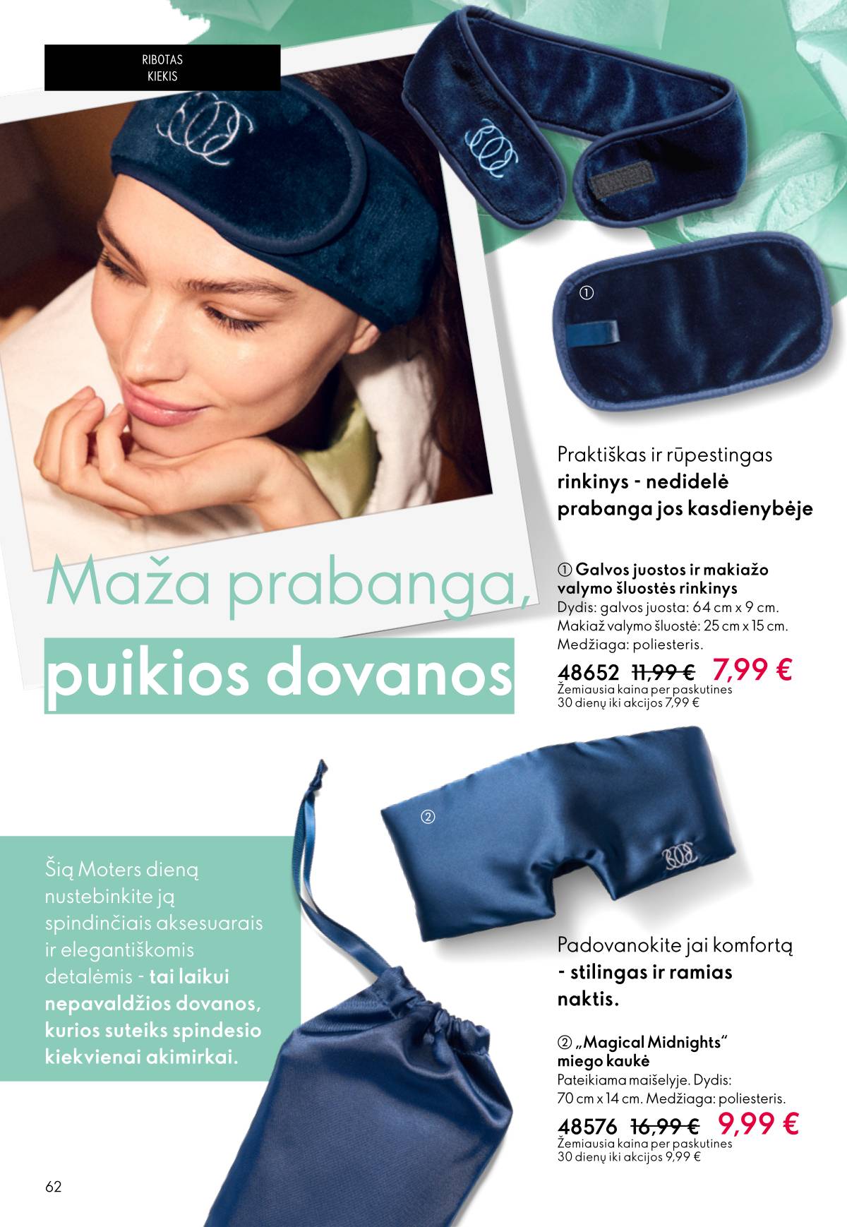 Oriflame - Oriflame akcijų katalogas 62 puslapis