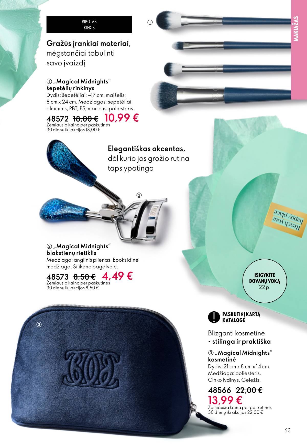 Oriflame - Oriflame akcijų katalogas 63 puslapis