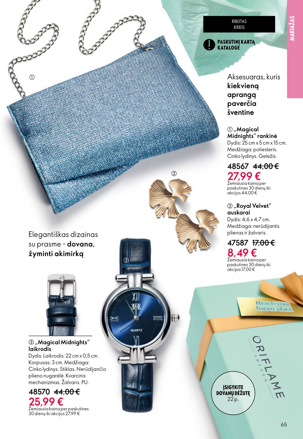 Oriflame - Oriflame akcijų katalogas 65 puslapis