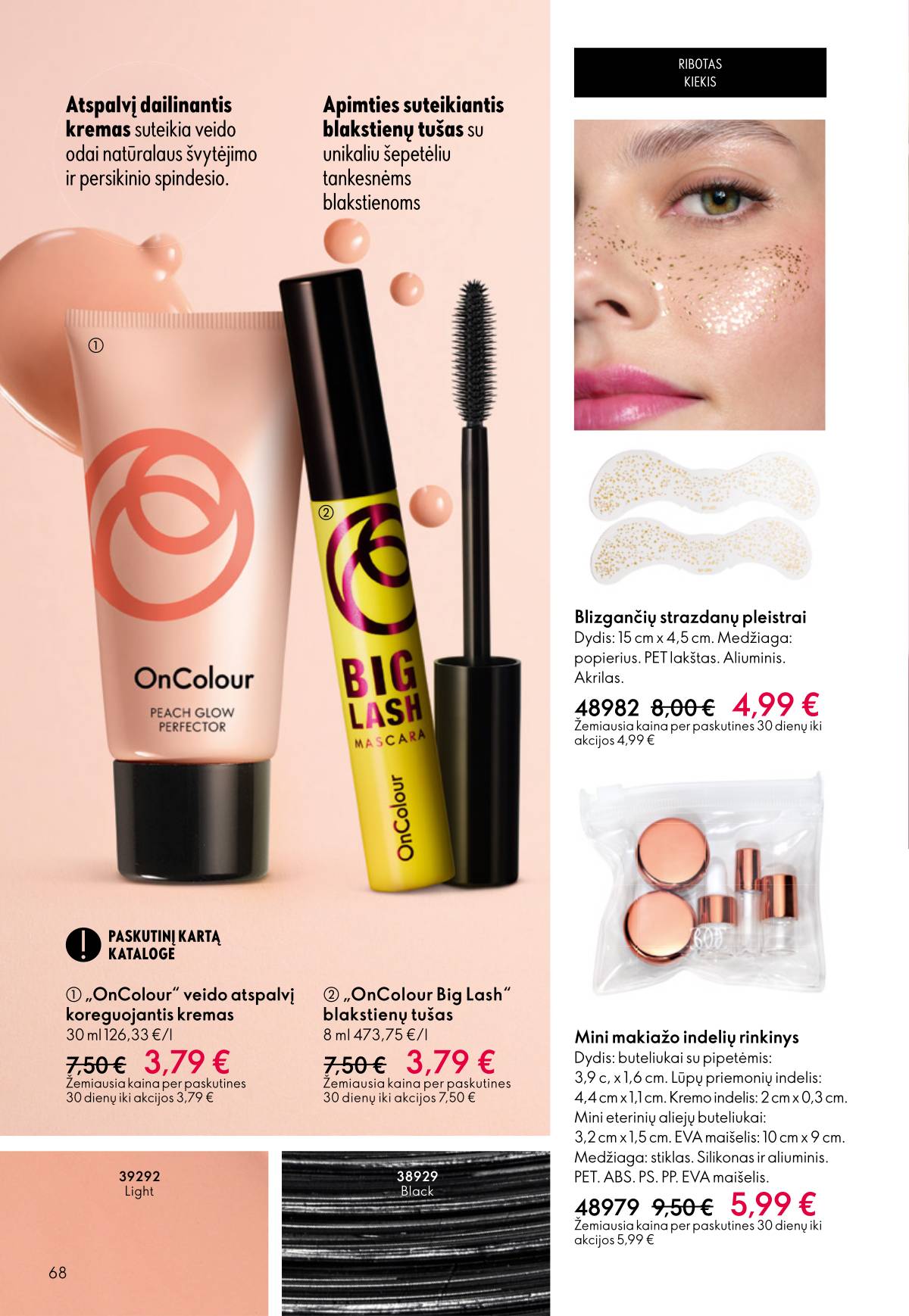 Oriflame - Oriflame akcijų katalogas 68 puslapis