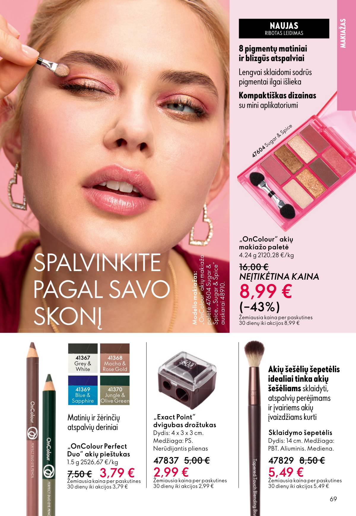 Oriflame - Oriflame akcijų katalogas 69 puslapis