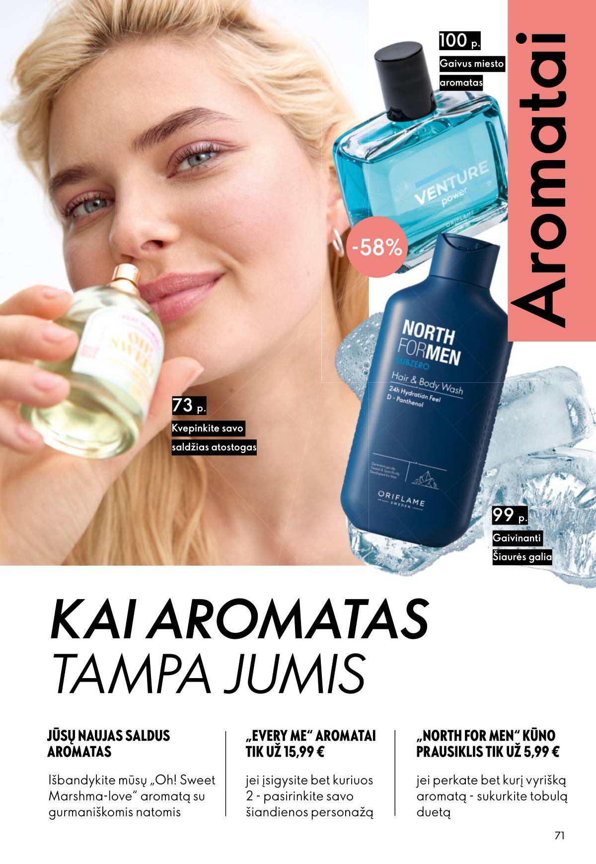 Oriflame - Oriflame akcijų katalogas 71 puslapis