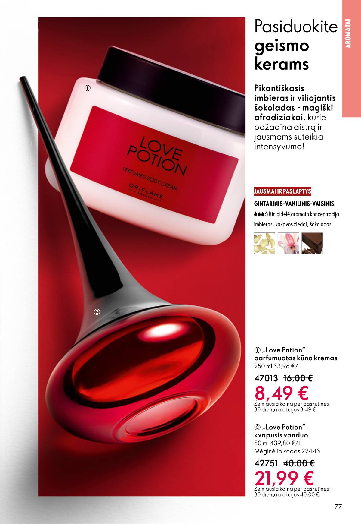 Oriflame - Oriflame akcijų katalogas 77 puslapis