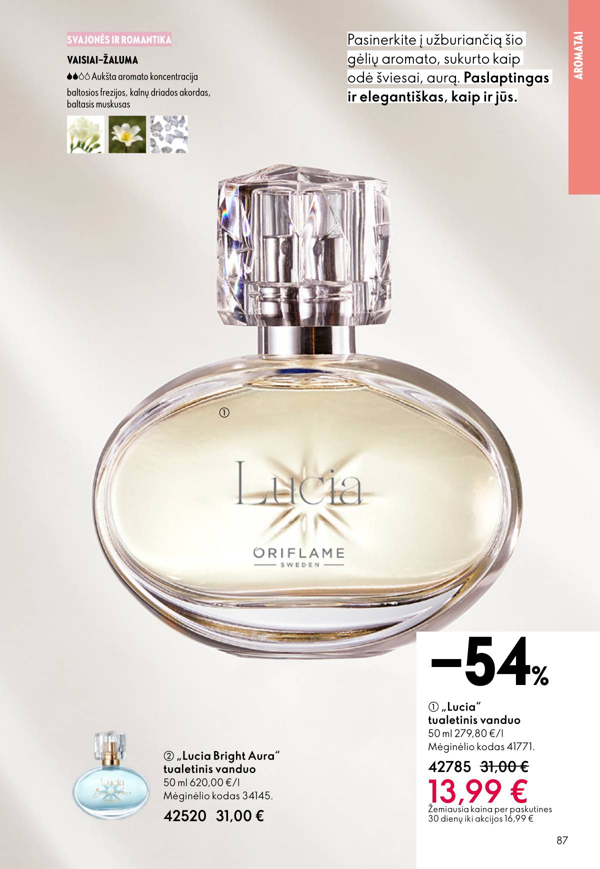 Oriflame - Oriflame akcijų katalogas 87 puslapis