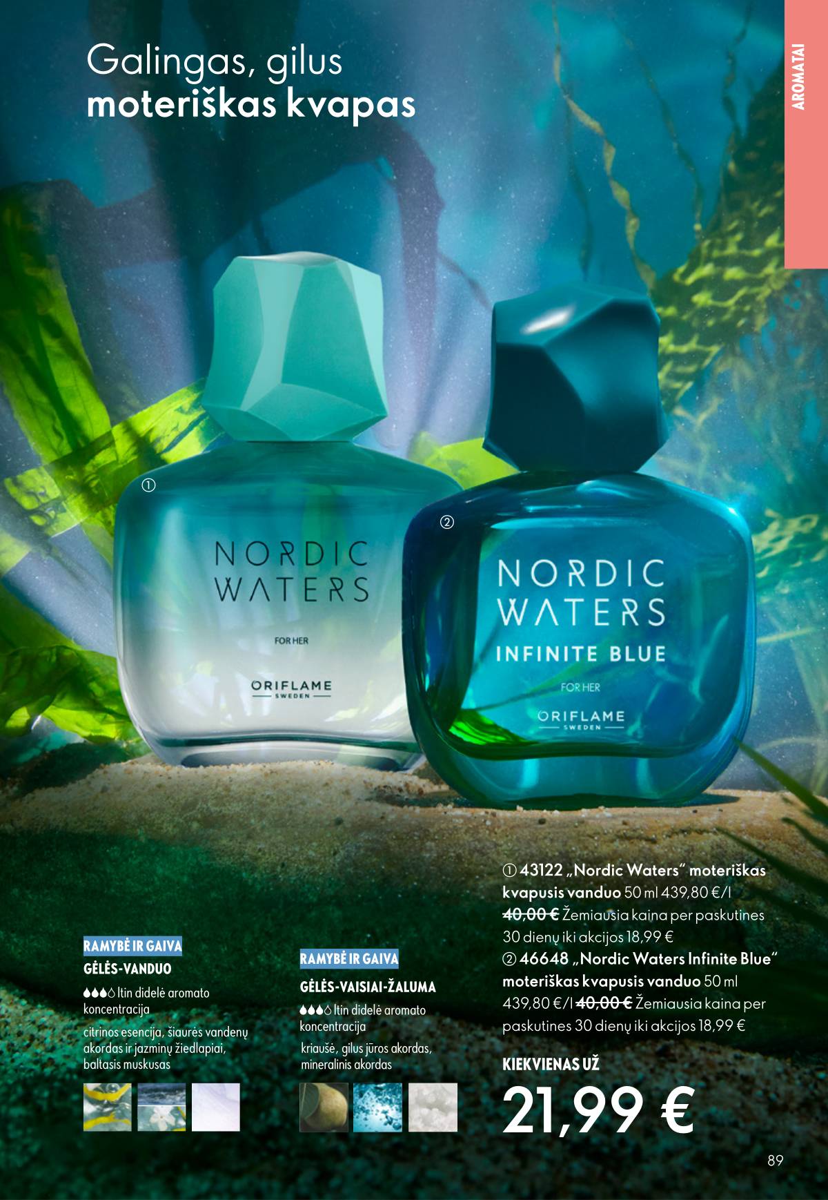 Oriflame - Oriflame akcijų katalogas 89 puslapis