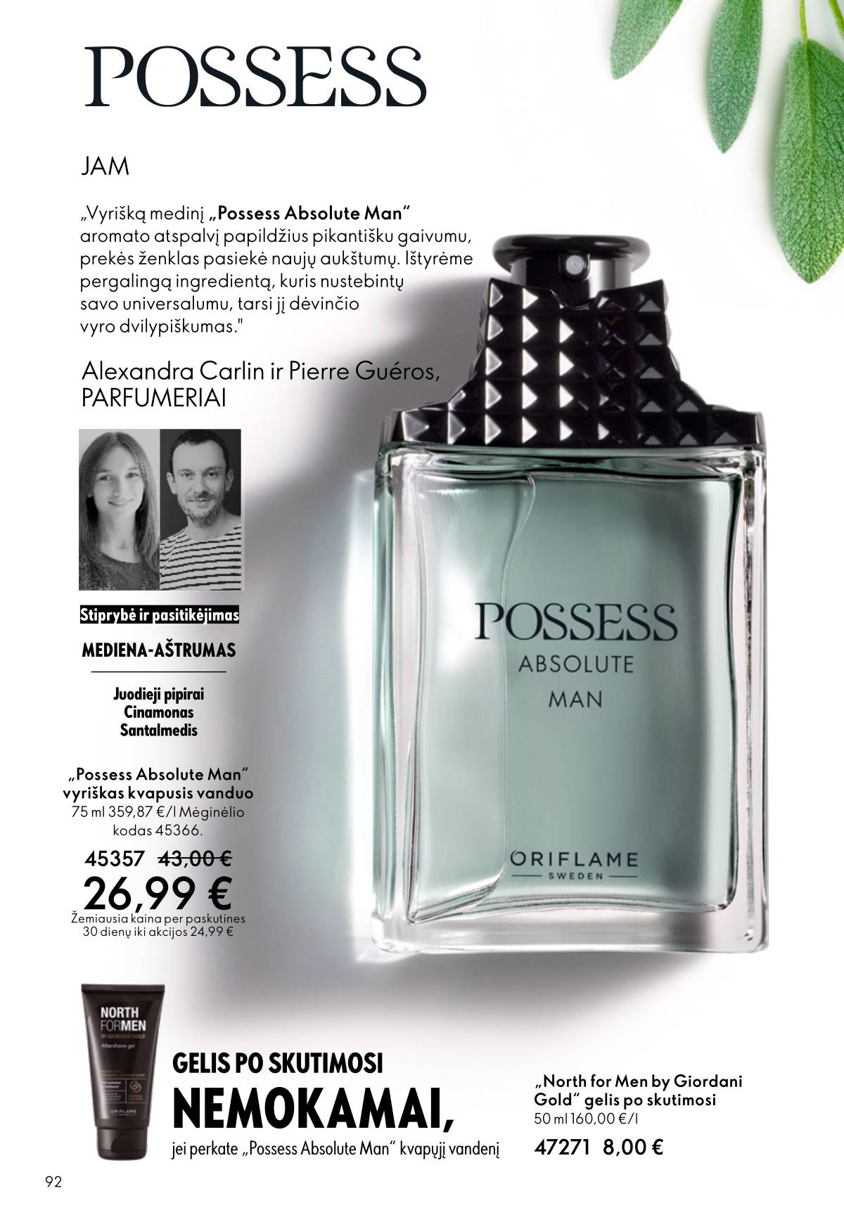 Oriflame - Oriflame akcijų katalogas 92 puslapis