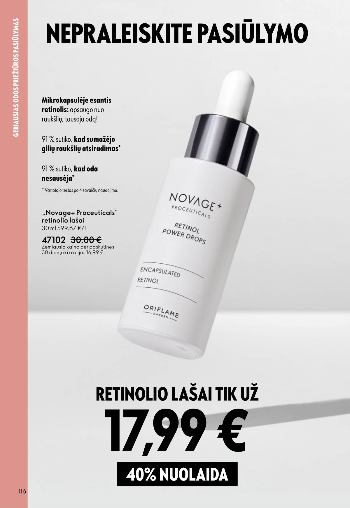 Oriflame - Oriflame akcijų katalogas 116 puslapis