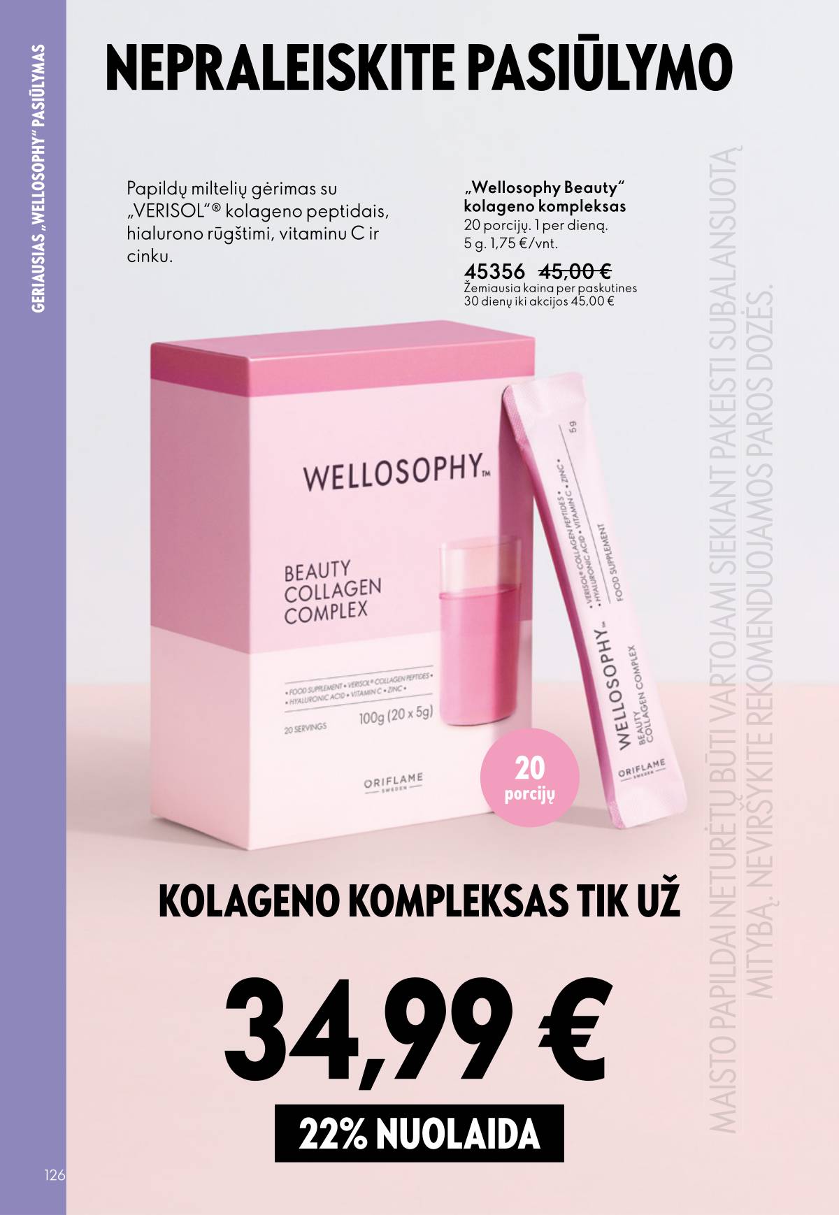 Oriflame - Oriflame akcijų katalogas 126 puslapis