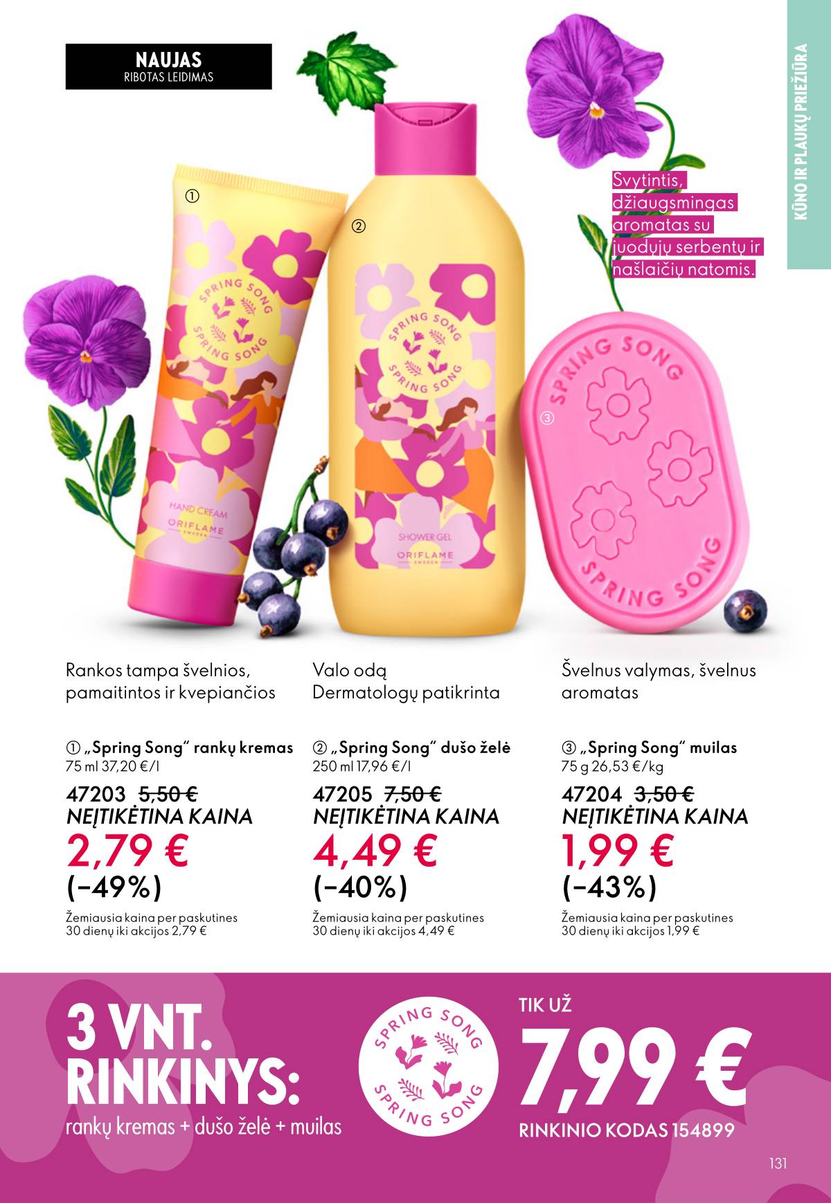 Oriflame - Oriflame akcijų katalogas 131 puslapis