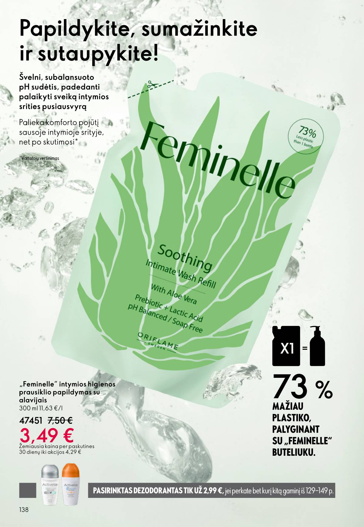 Oriflame - Oriflame akcijų katalogas 138 puslapis