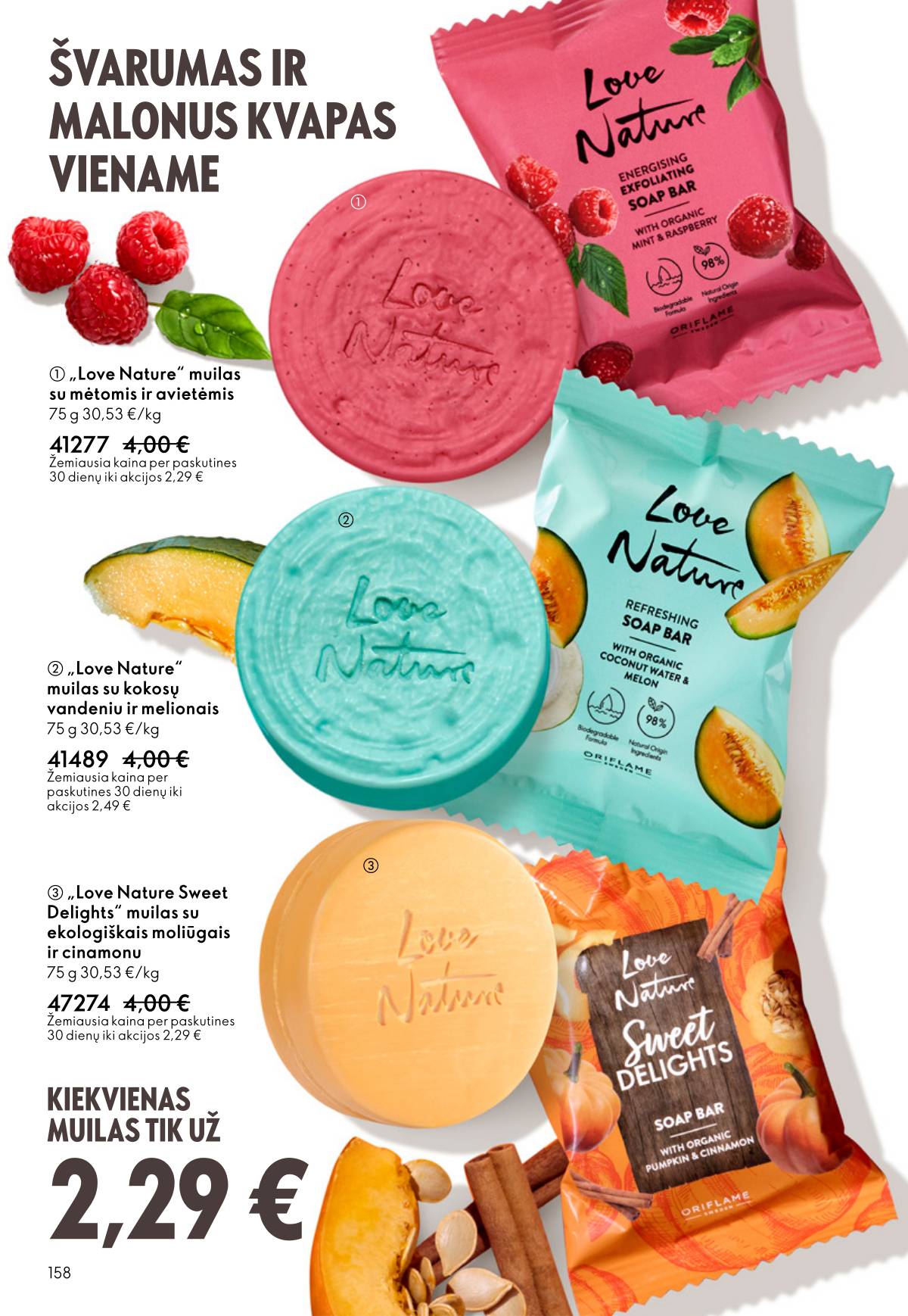 Oriflame - Oriflame akcijų katalogas 158 puslapis