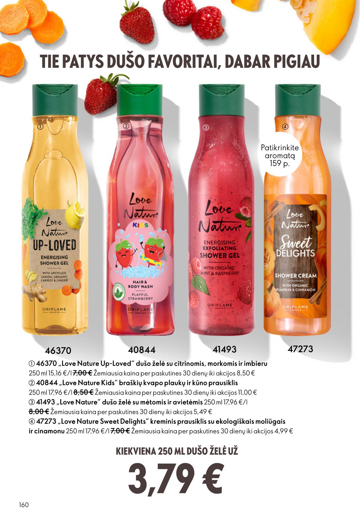 Oriflame - Oriflame akcijų katalogas 160 puslapis