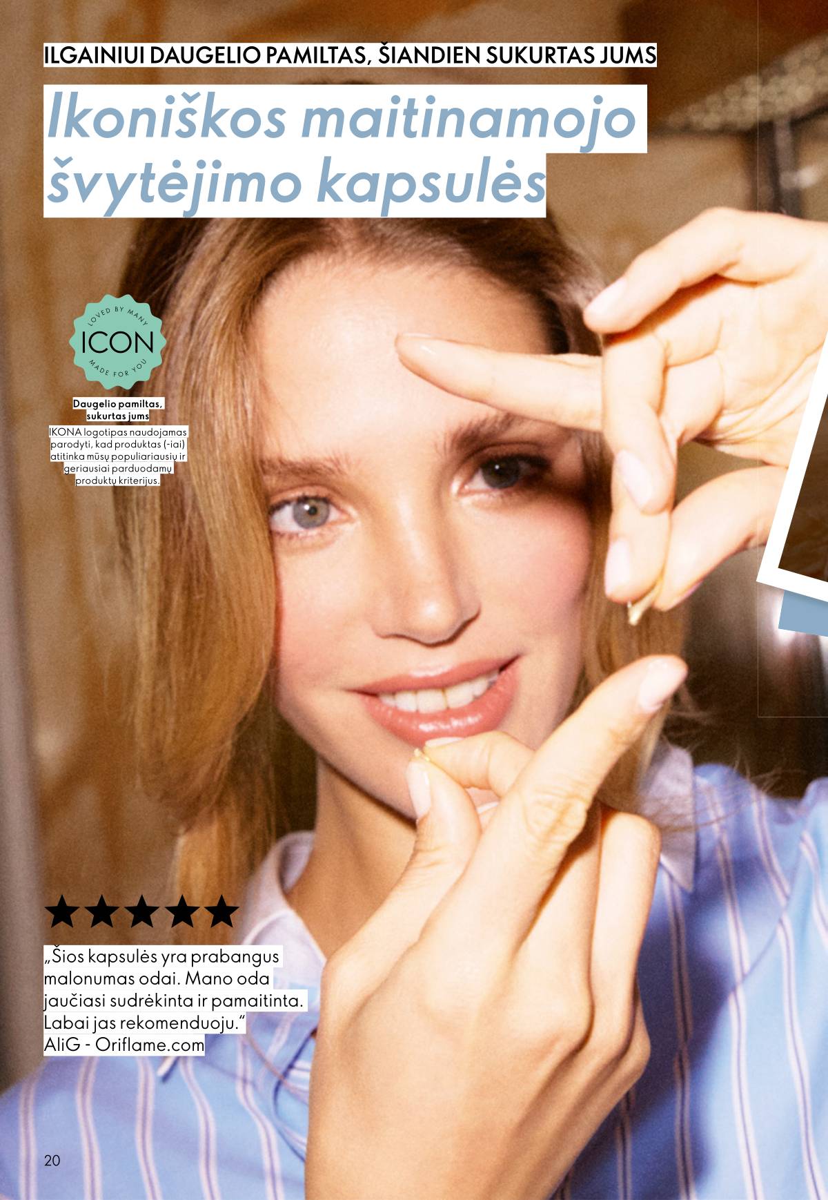 Oriflame - Oriflame akcijų katalogas 20 puslapis