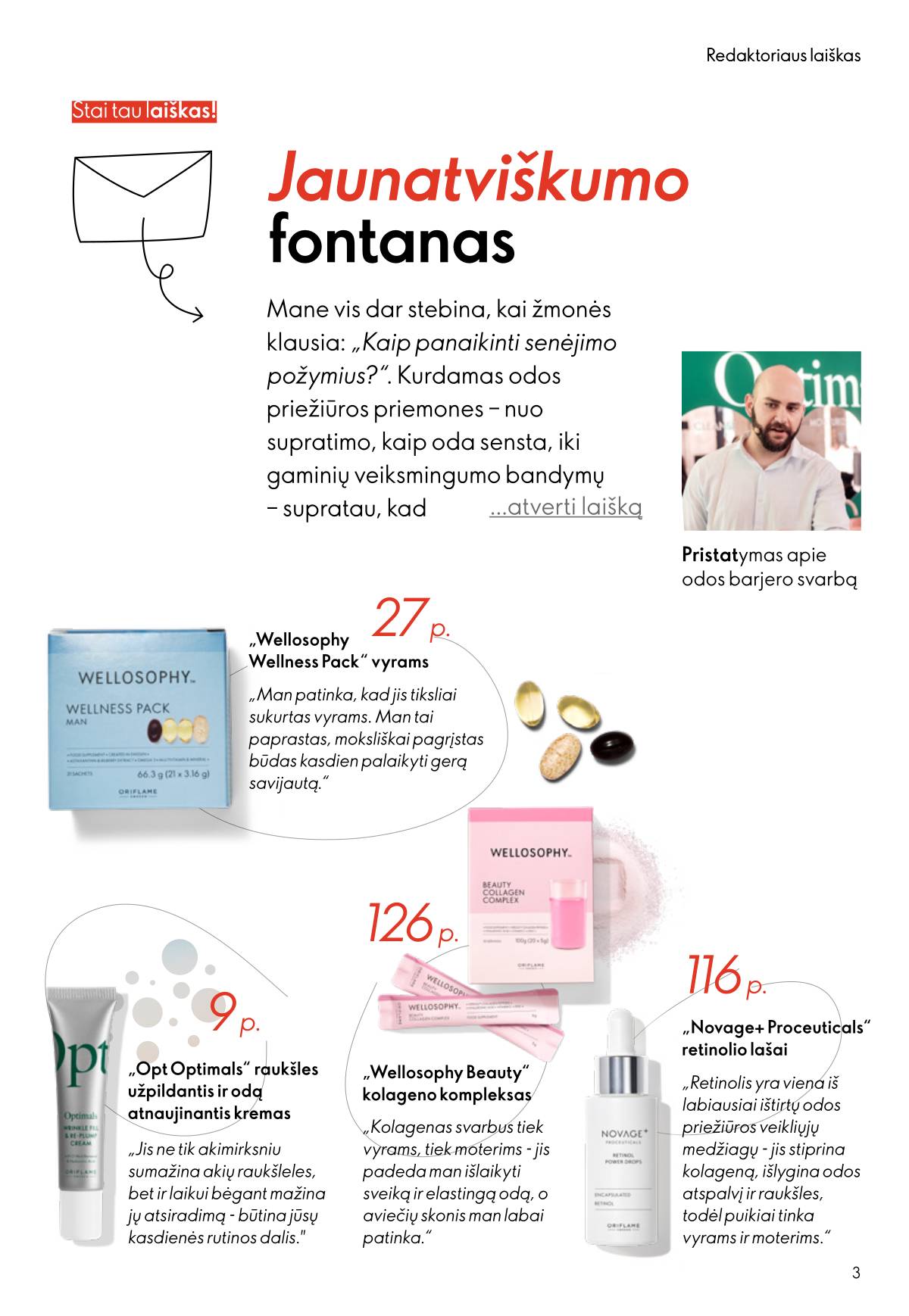 Oriflame - Oriflame akcijų katalogas 3 puslapis