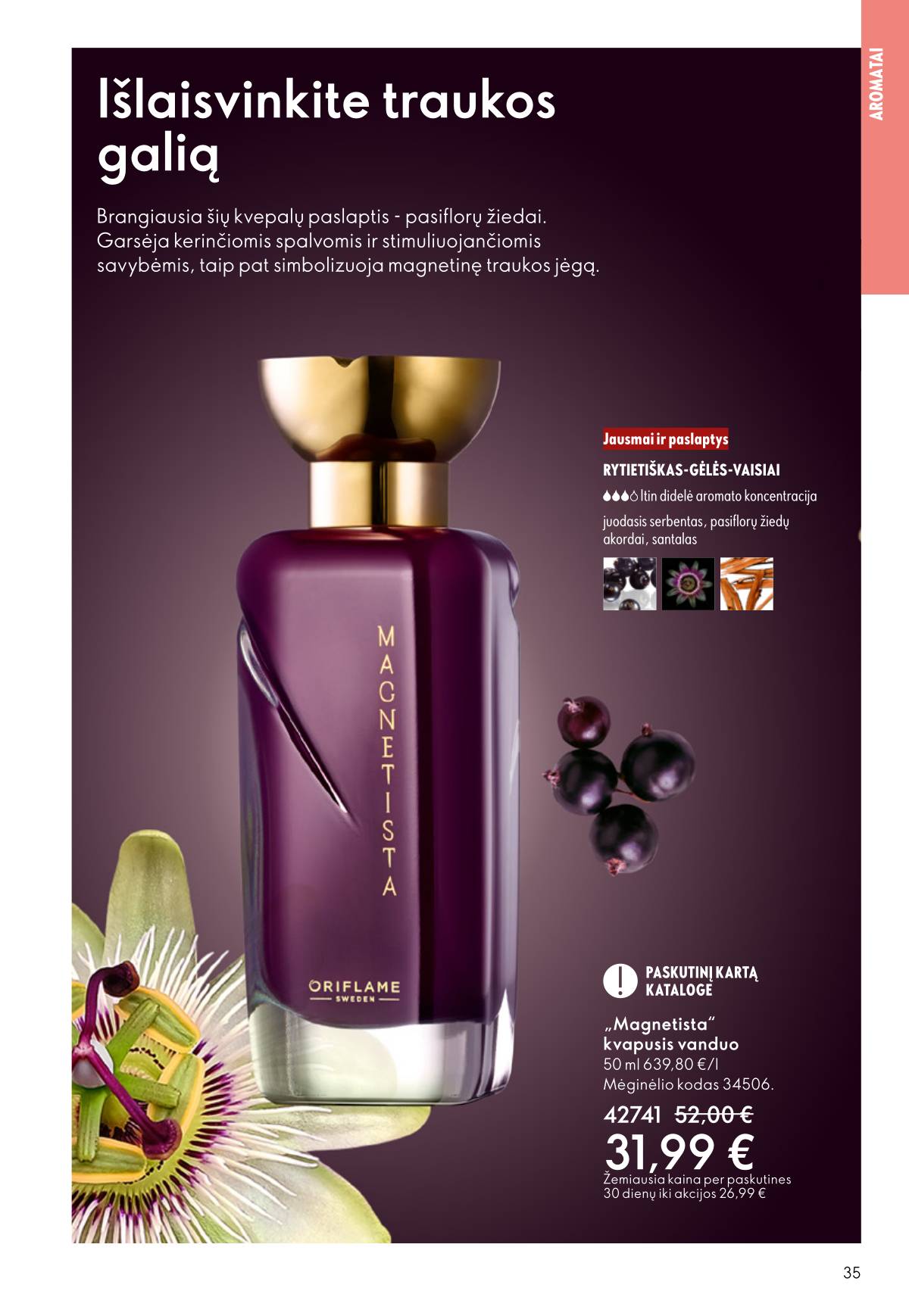 Oriflame - Oriflame akcijų katalogas 35 puslapis