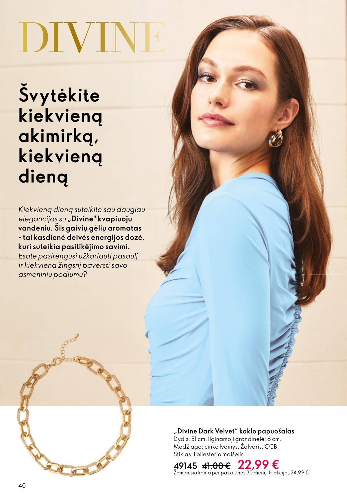 Oriflame - Oriflame akcijų katalogas 40 puslapis