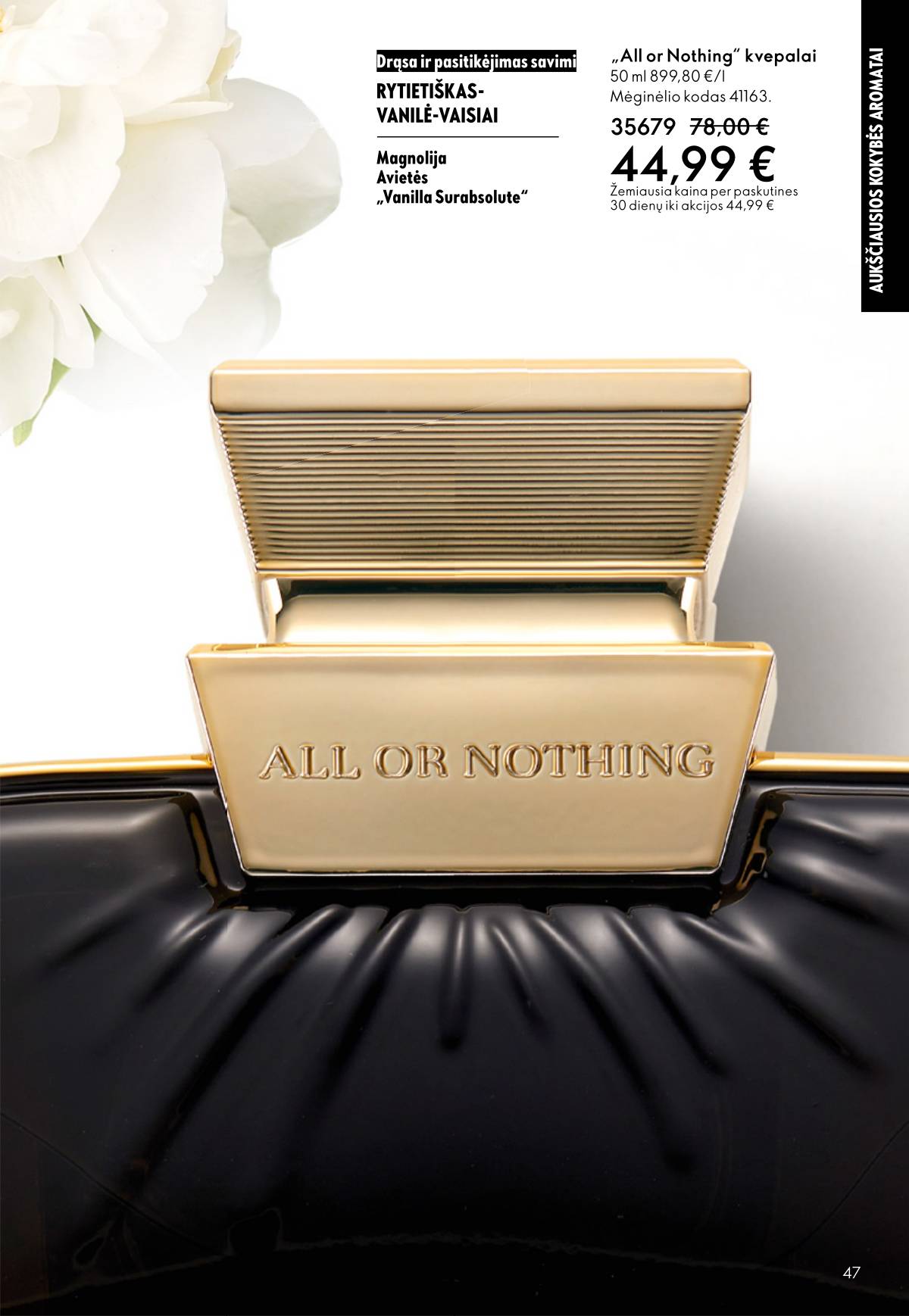 Oriflame - Oriflame akcijų katalogas 47 puslapis