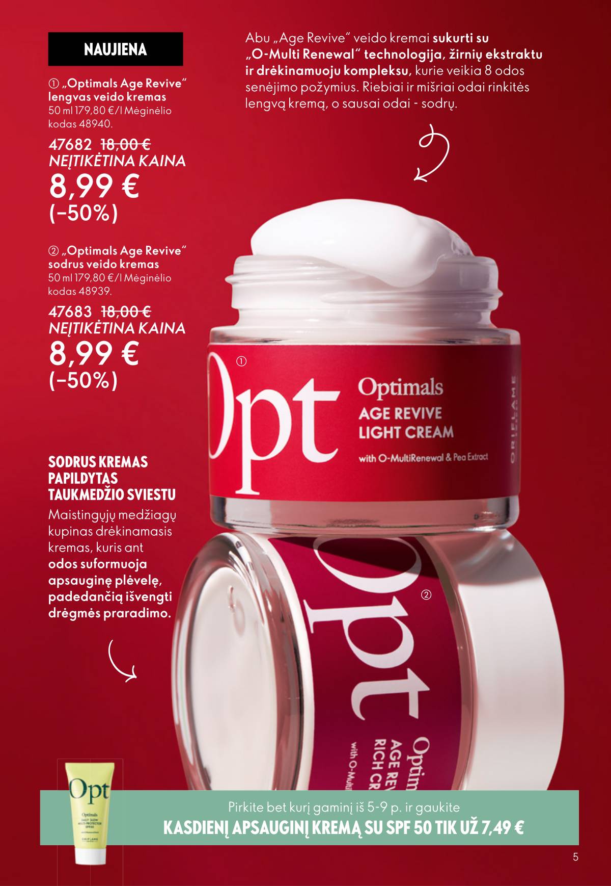 Oriflame - Oriflame akcijų katalogas 5 puslapis
