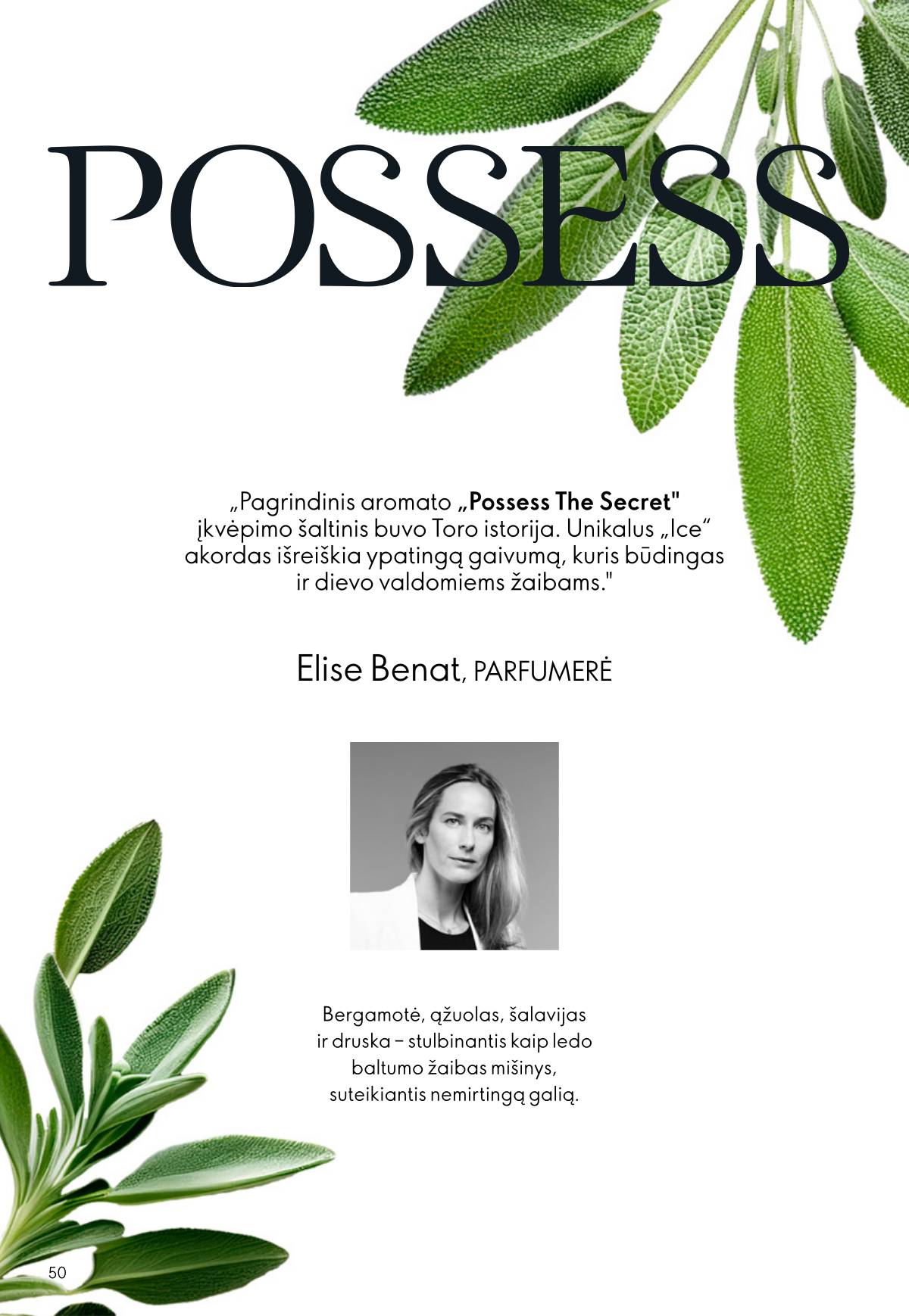 Oriflame - Oriflame akcijų katalogas 50 puslapis