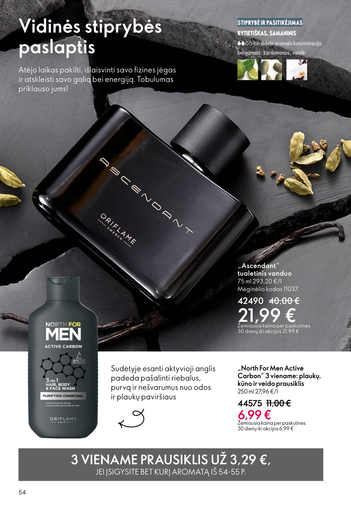 Oriflame - Oriflame akcijų katalogas 54 puslapis