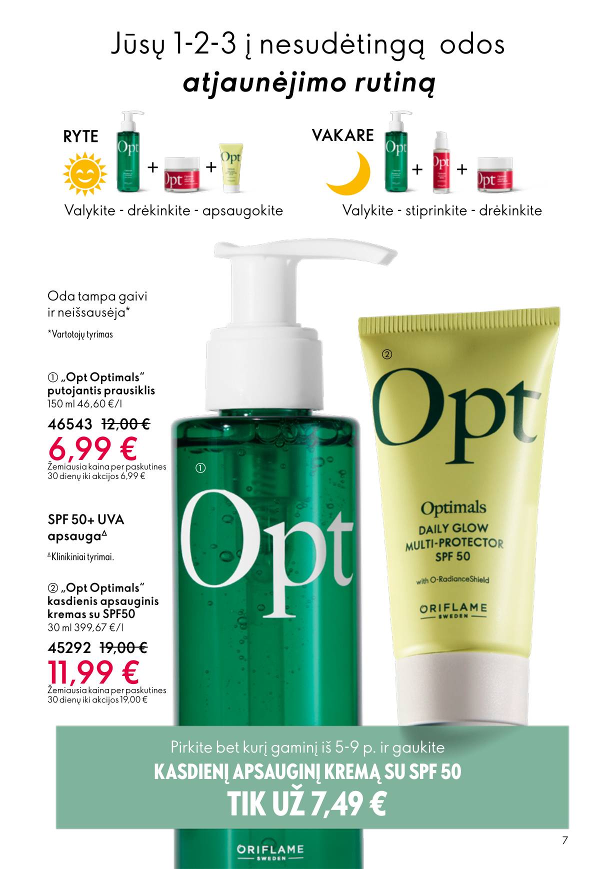 Oriflame - Oriflame akcijų katalogas 7 puslapis