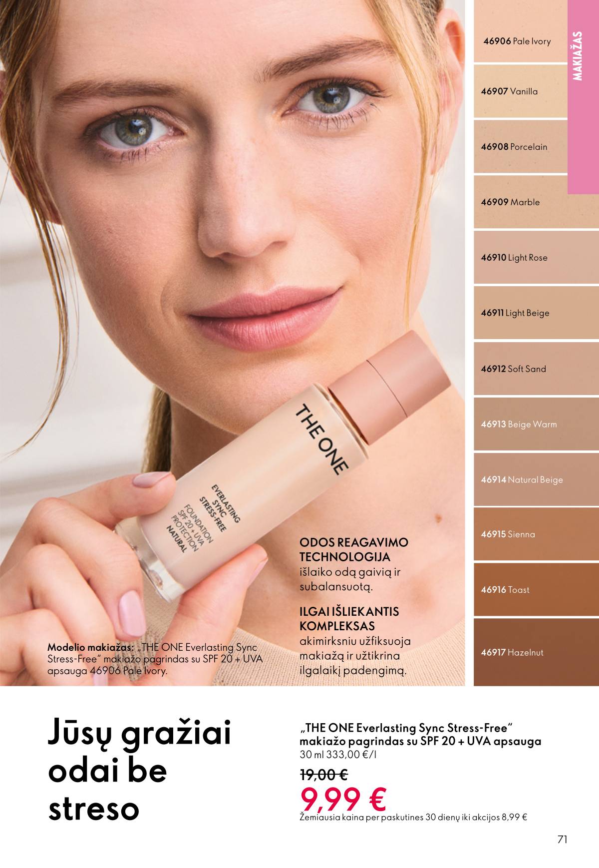 Oriflame - Oriflame akcijų katalogas 71 puslapis