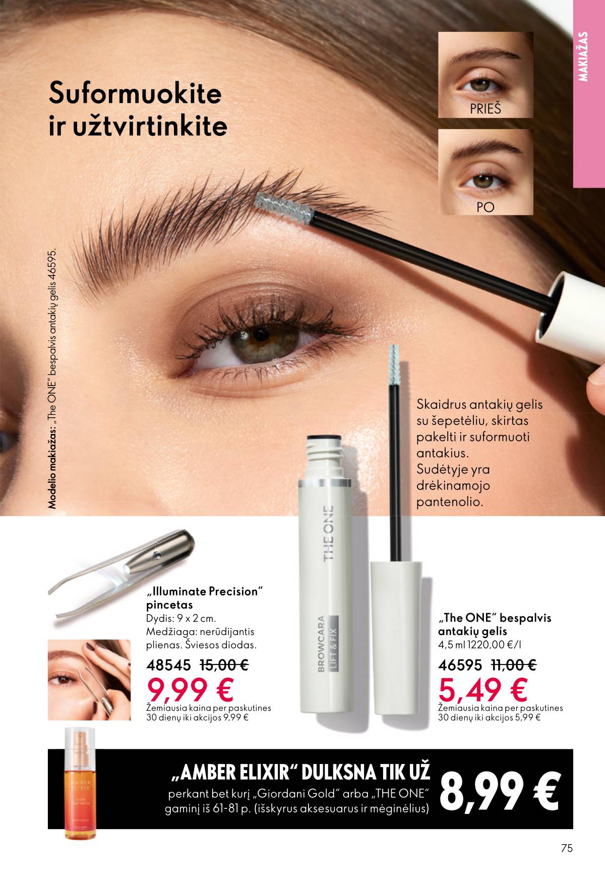 Oriflame - Oriflame akcijų katalogas 75 puslapis
