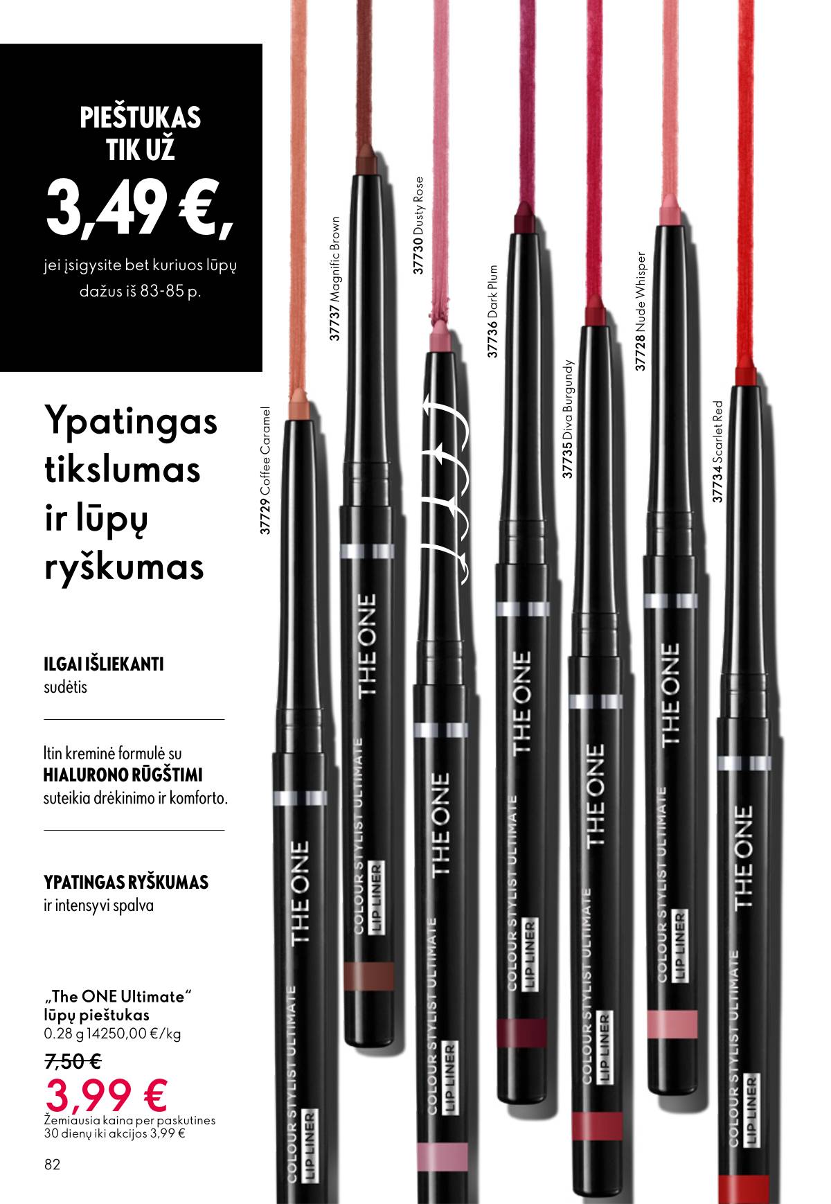 Oriflame - Oriflame akcijų katalogas 82 puslapis
