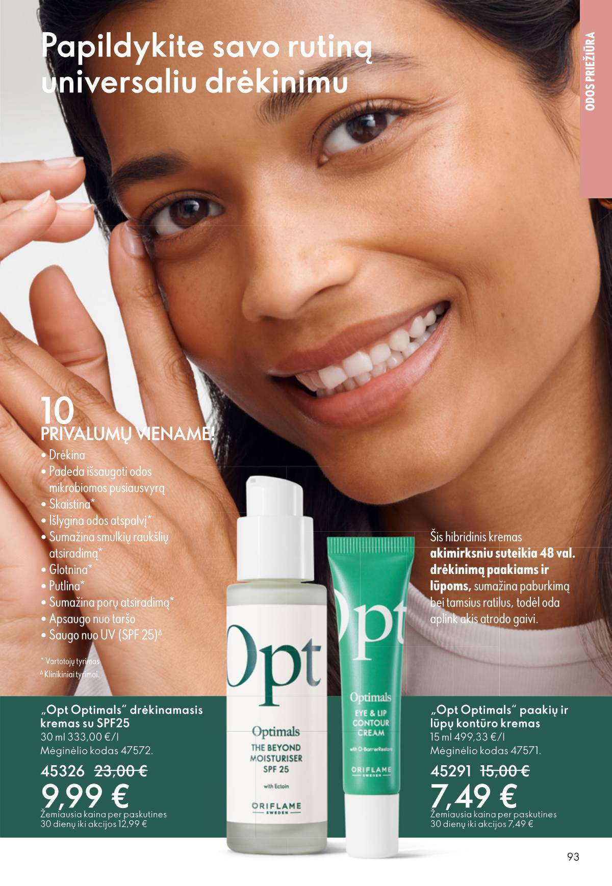 Oriflame - Oriflame akcijų katalogas 93 puslapis