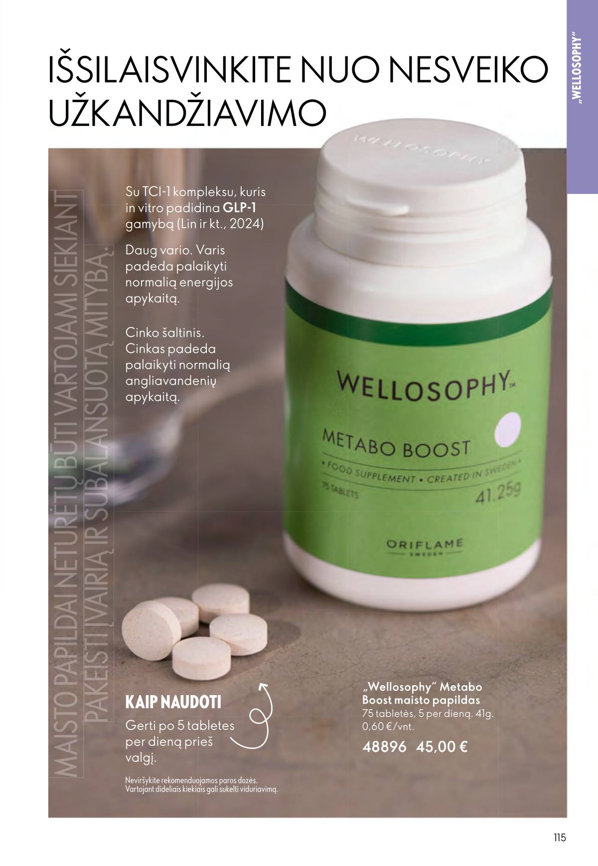 Oriflame - Oriflame akcijų katalogas 115 puslapis